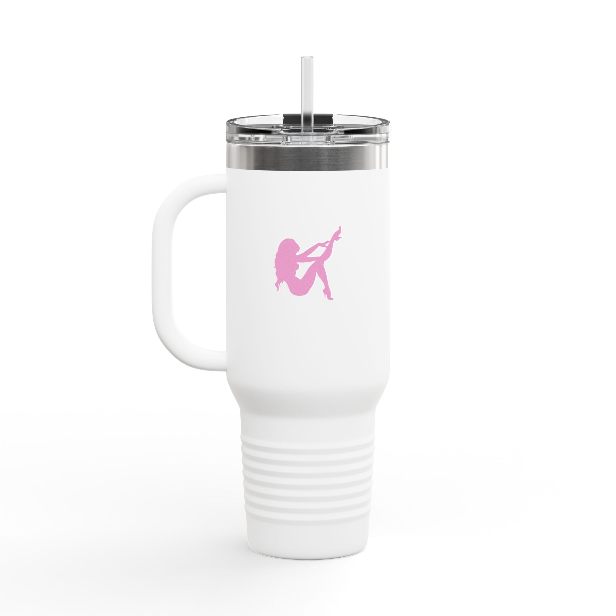 Lana Del Rey Insulated Travel Mug (Light Pink)