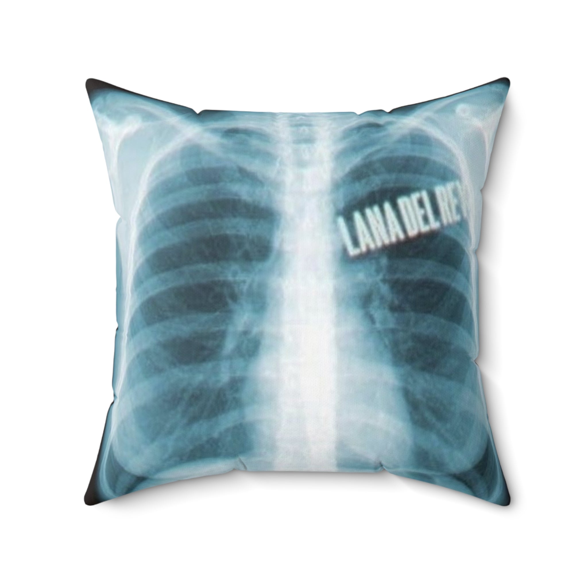 Lana Del Rey X-Ray Print Square Pillow
