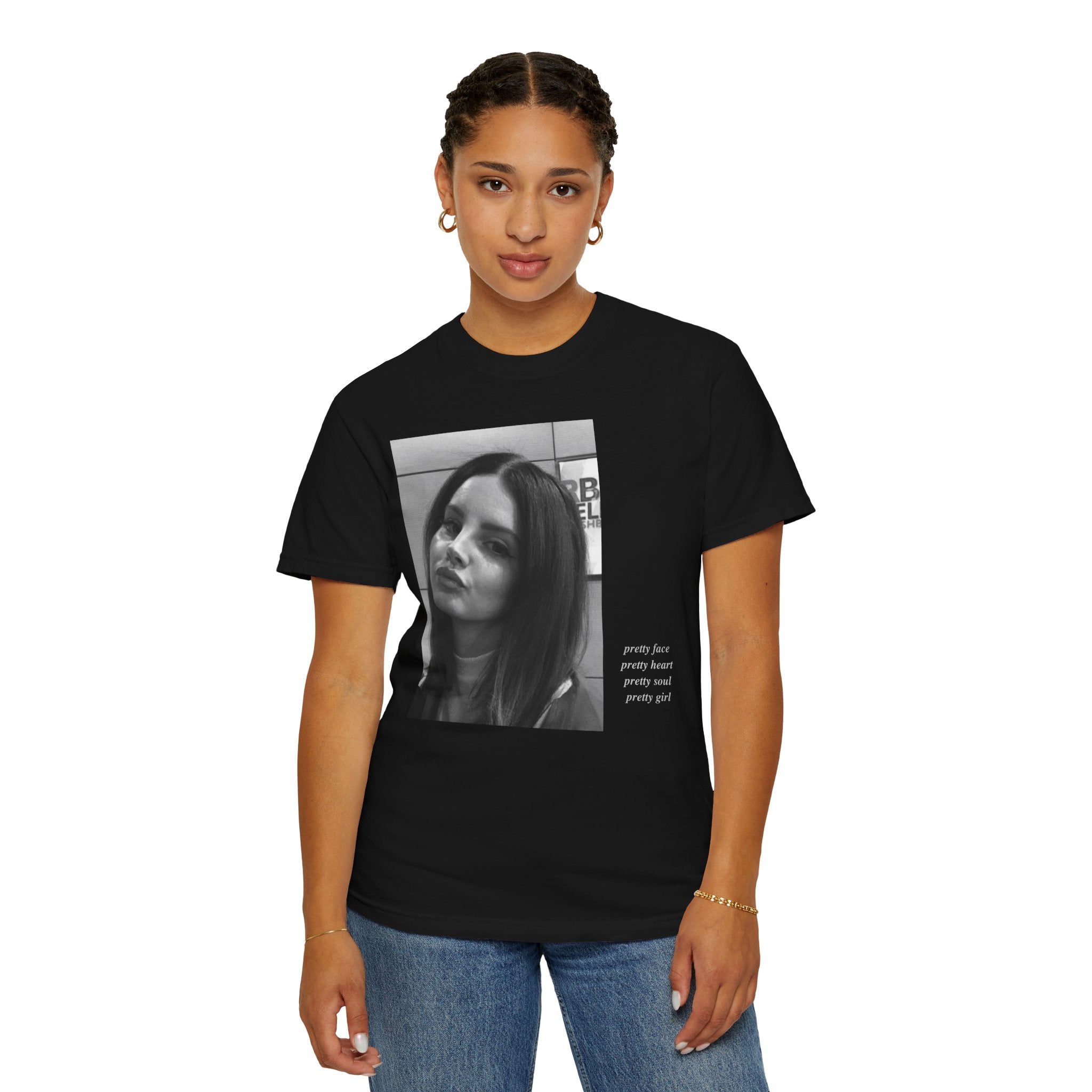 ''Pretty Face'' Unisex T-Shirt - Garment-Dyed