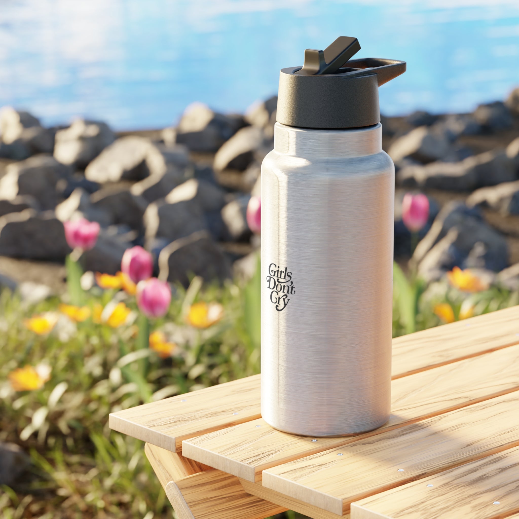 'Girls Don't Cry' - 32oz Drinkware