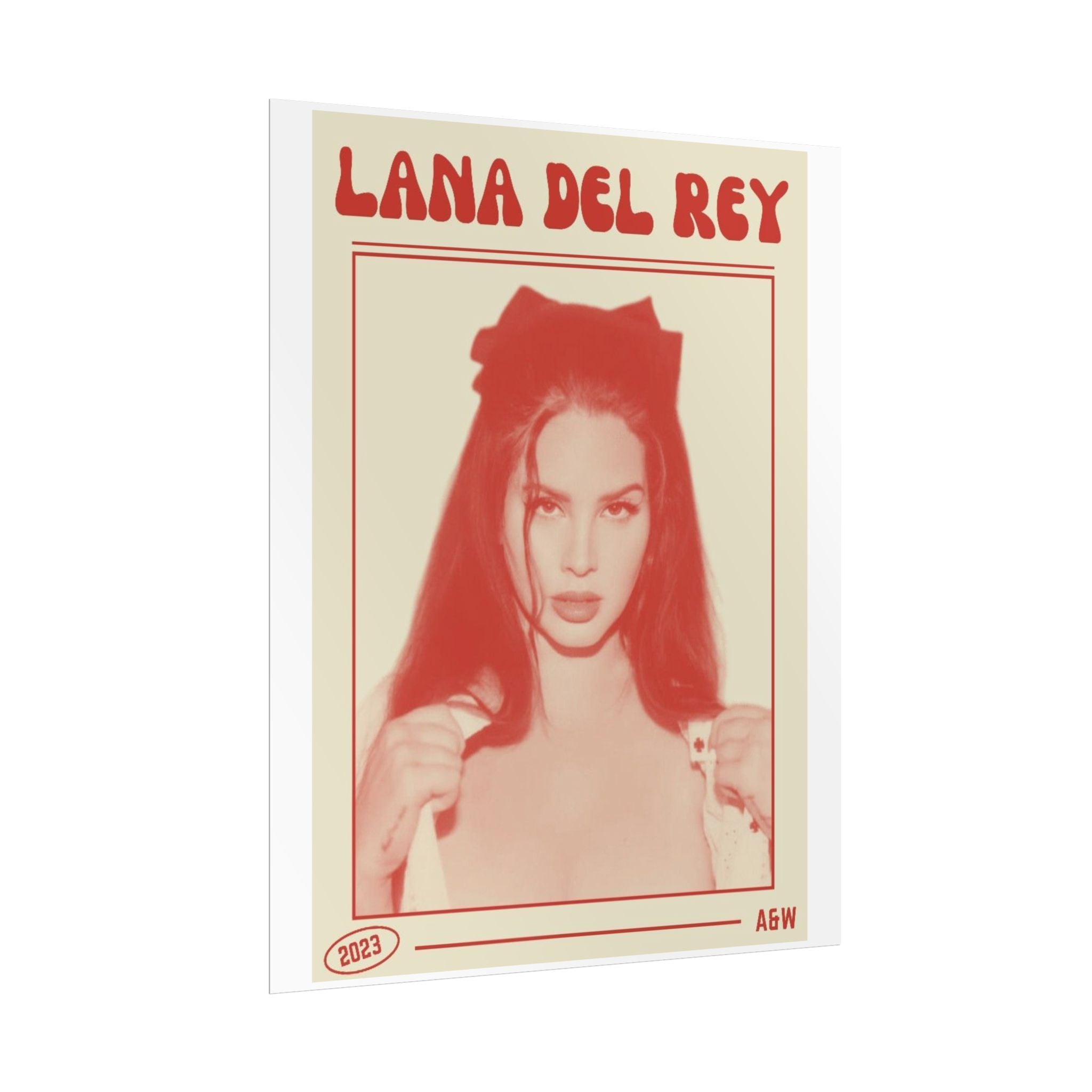 Lana Del Rey Vintage-Style Rolled Poster