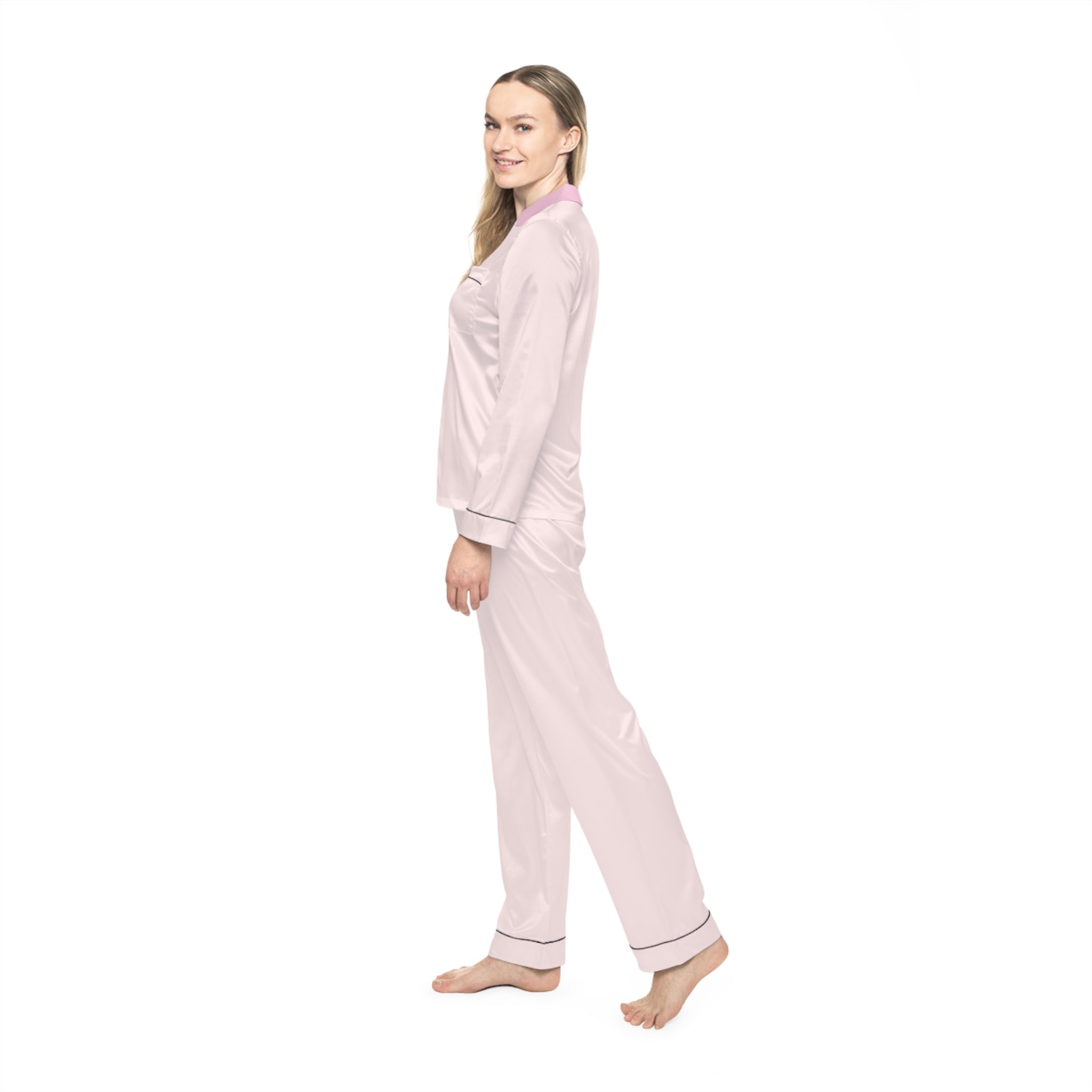 Luxurious Women's Satin Pajamas Lana Del Rey Design