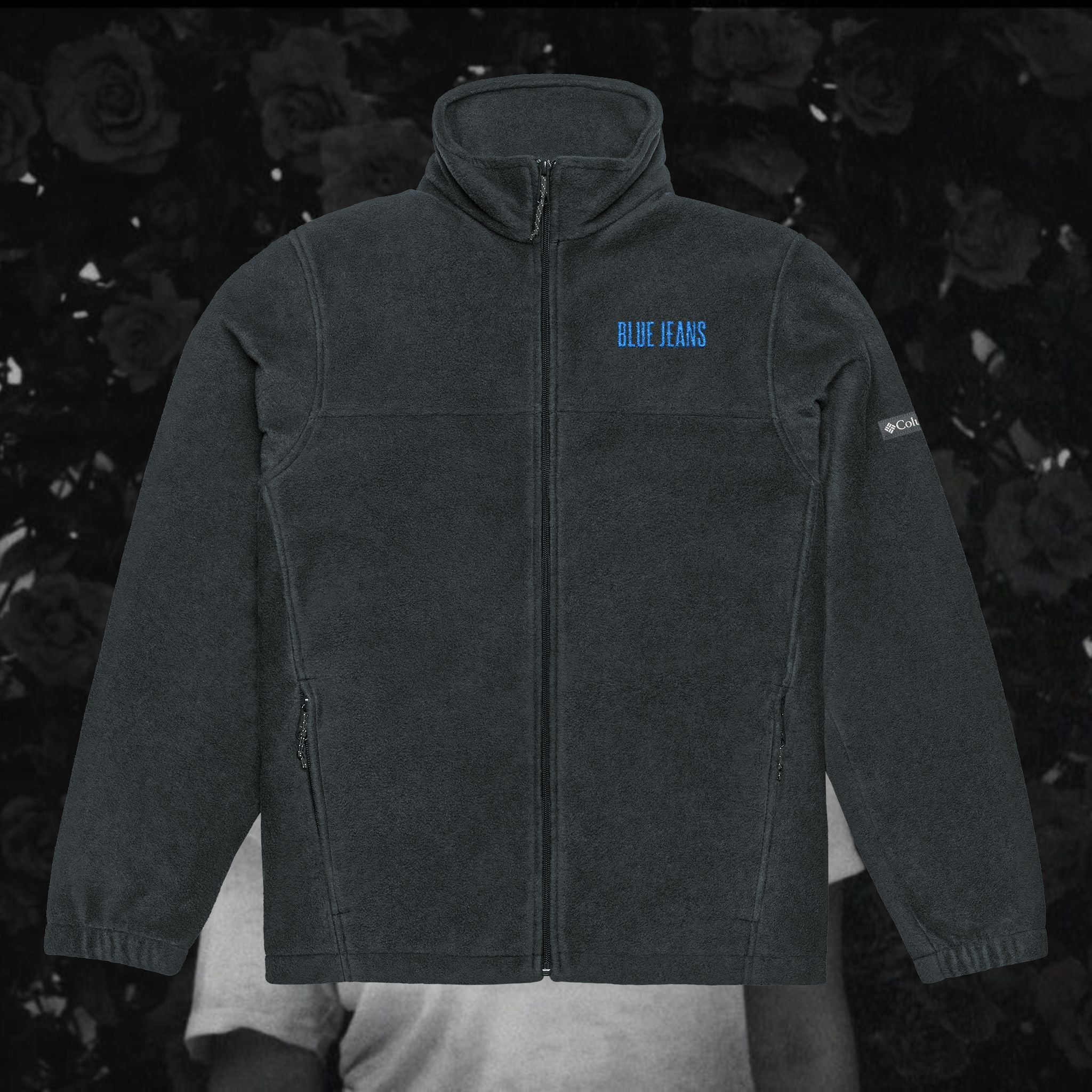 Unisex Columbia Fleece Jacket - Blue Jeans