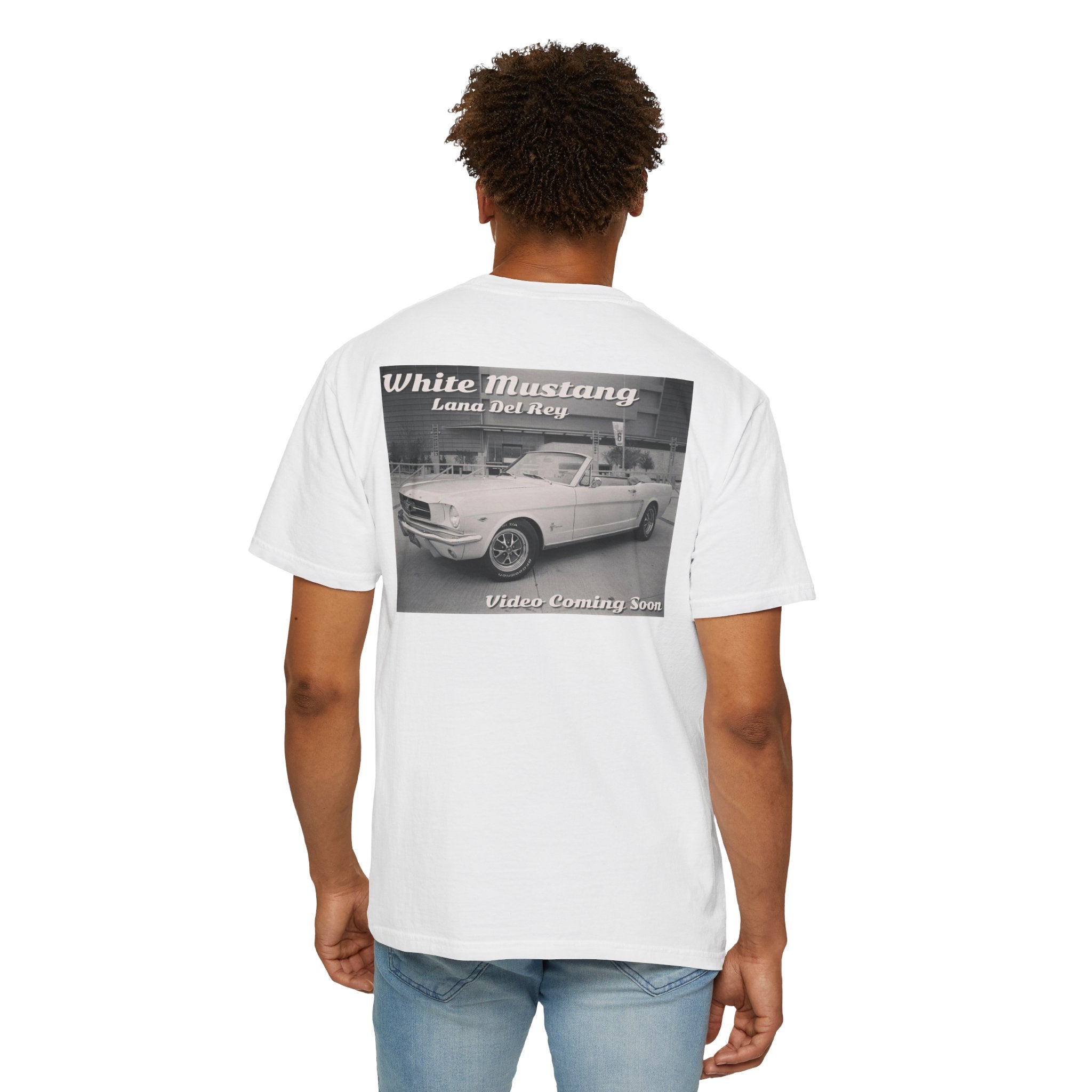 Unisex T-Shirt - Lana Del Rey 'White Mustang'