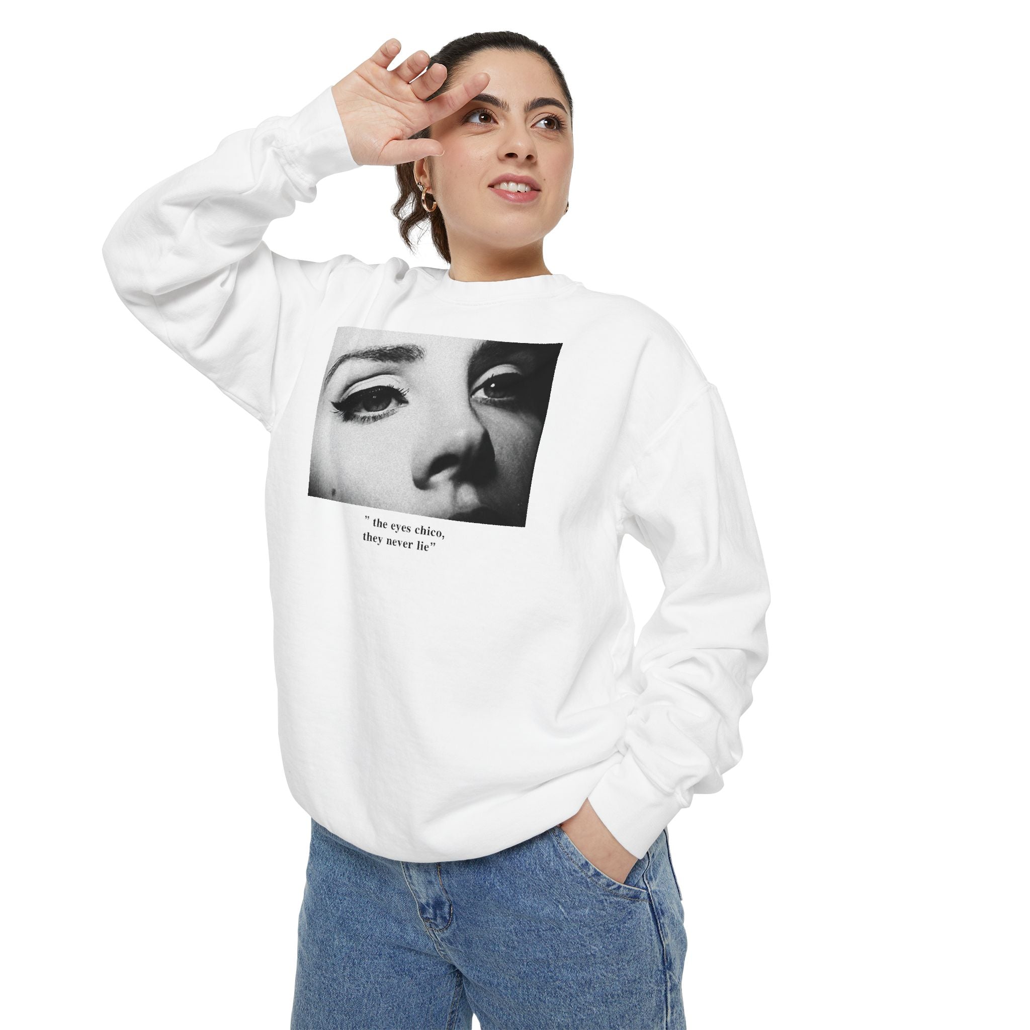 "the eyes chico'' - Lana Del Rey Sweatshirt Unisex
