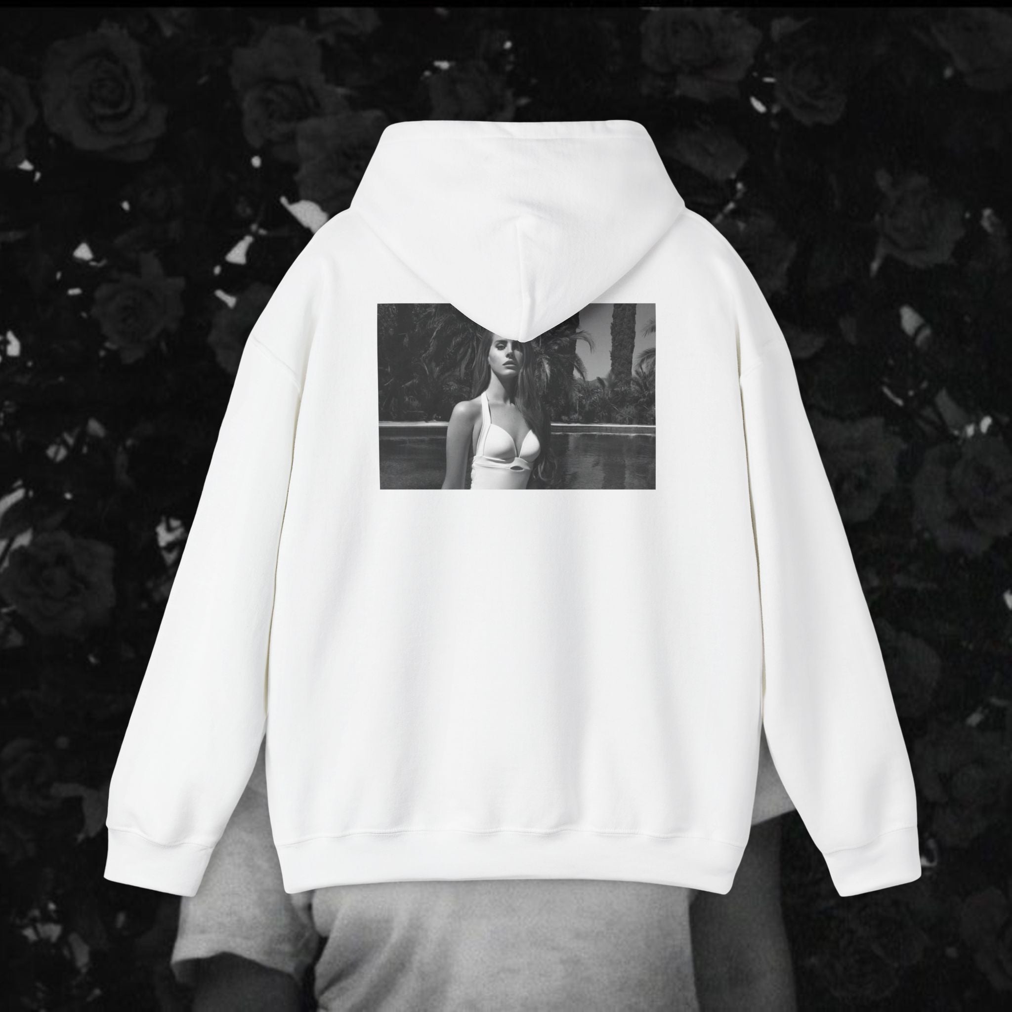 Stylish Unisex Heavy Blend™ Hoodie with Artful Back Design