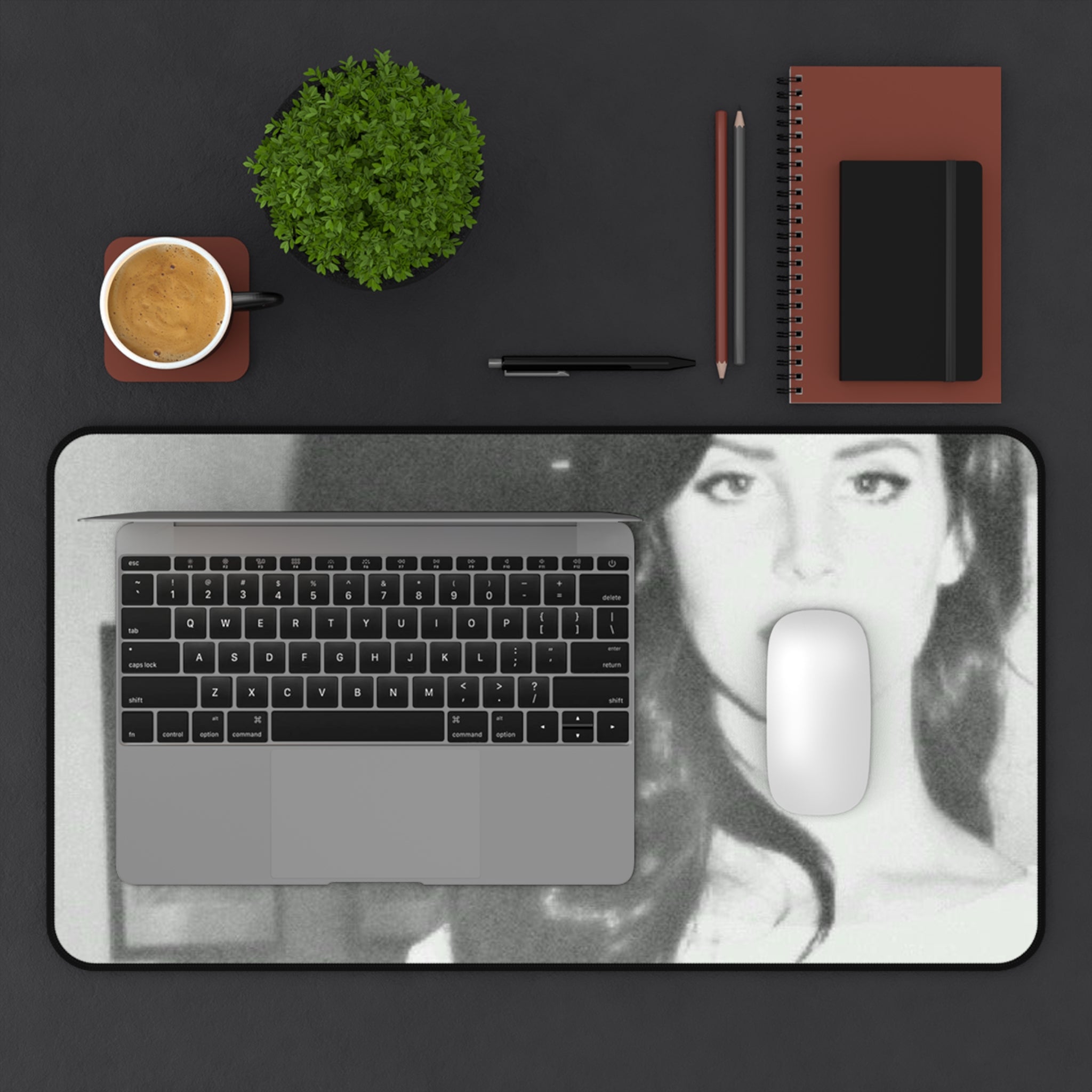 Lana Del Rey Desk Mat with Vintage Aesthetic