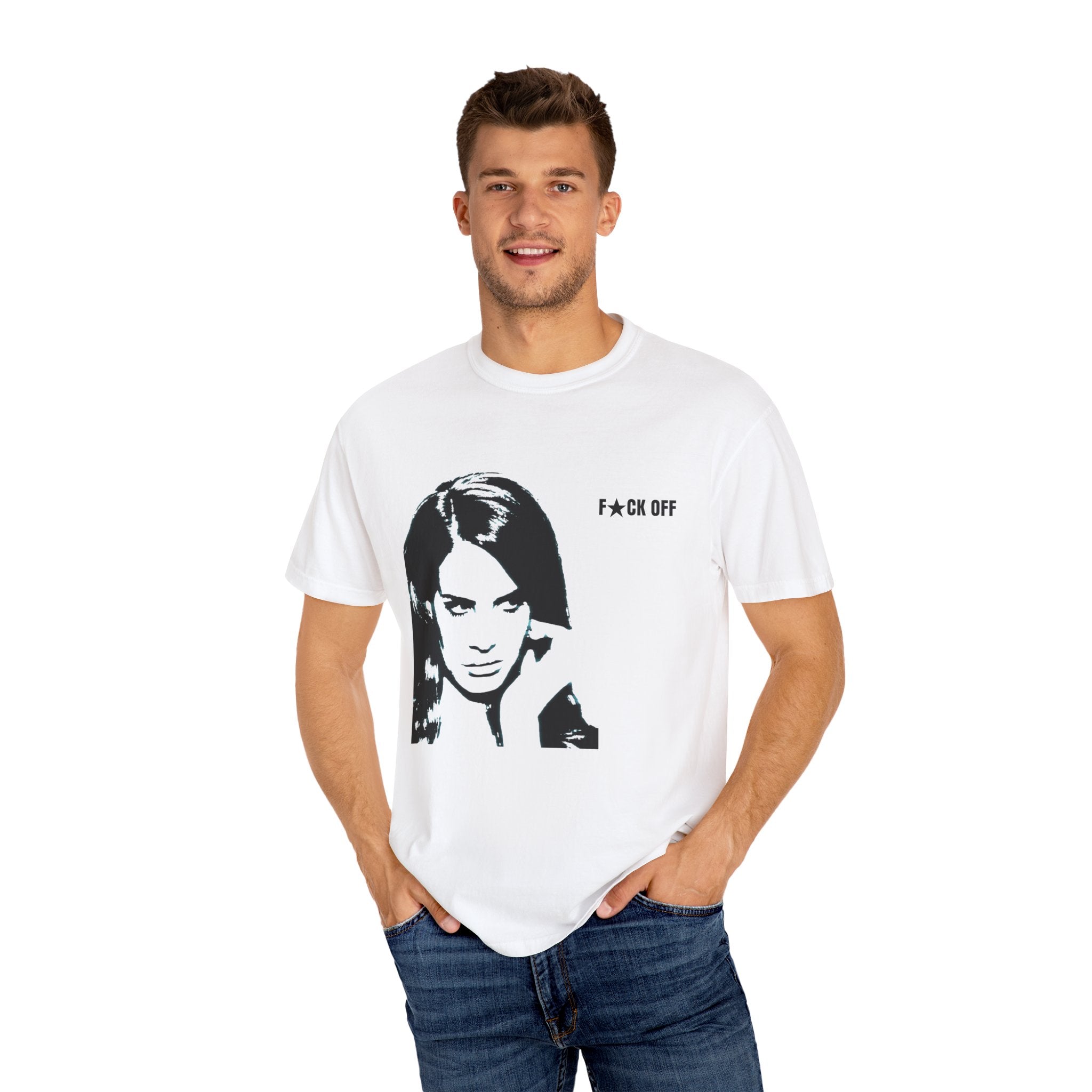 Lana Del Rey Unisex T-Shirt - F*CK OFF Design