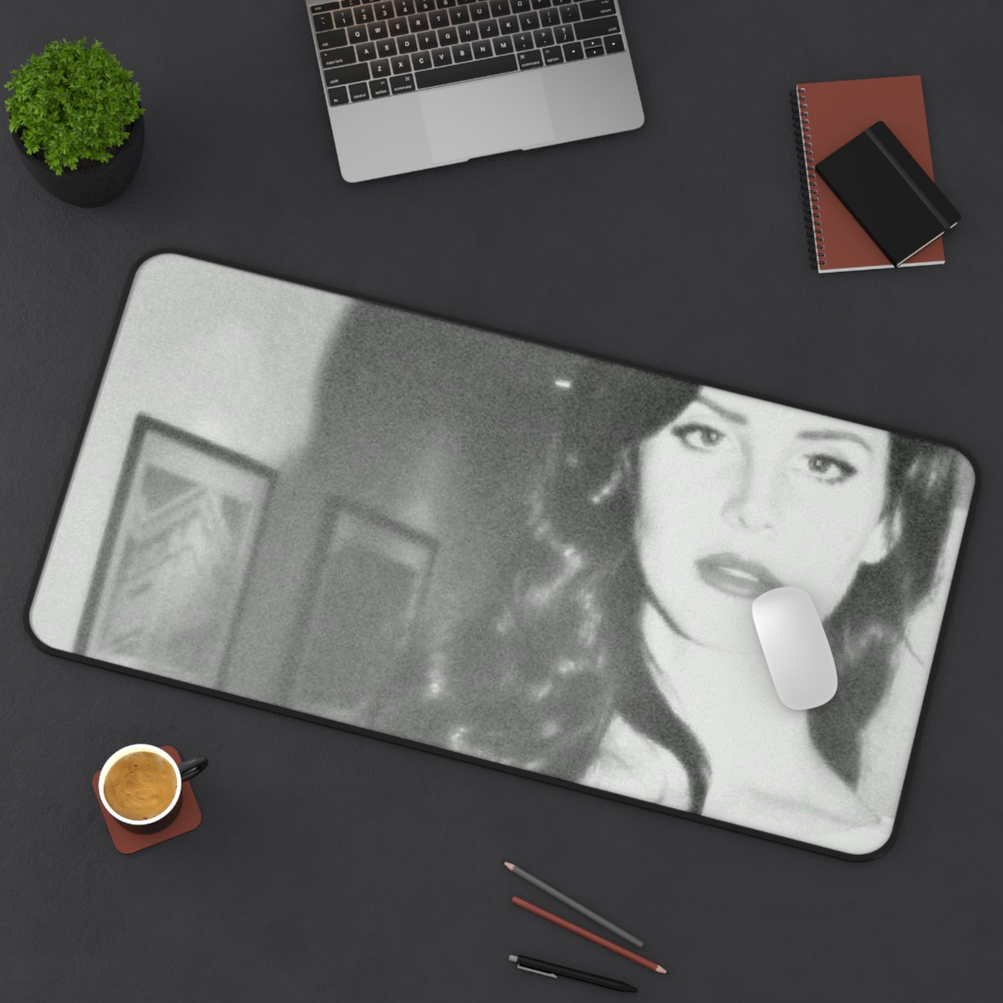 Lana Del Rey Desk Mat with Vintage Aesthetic
