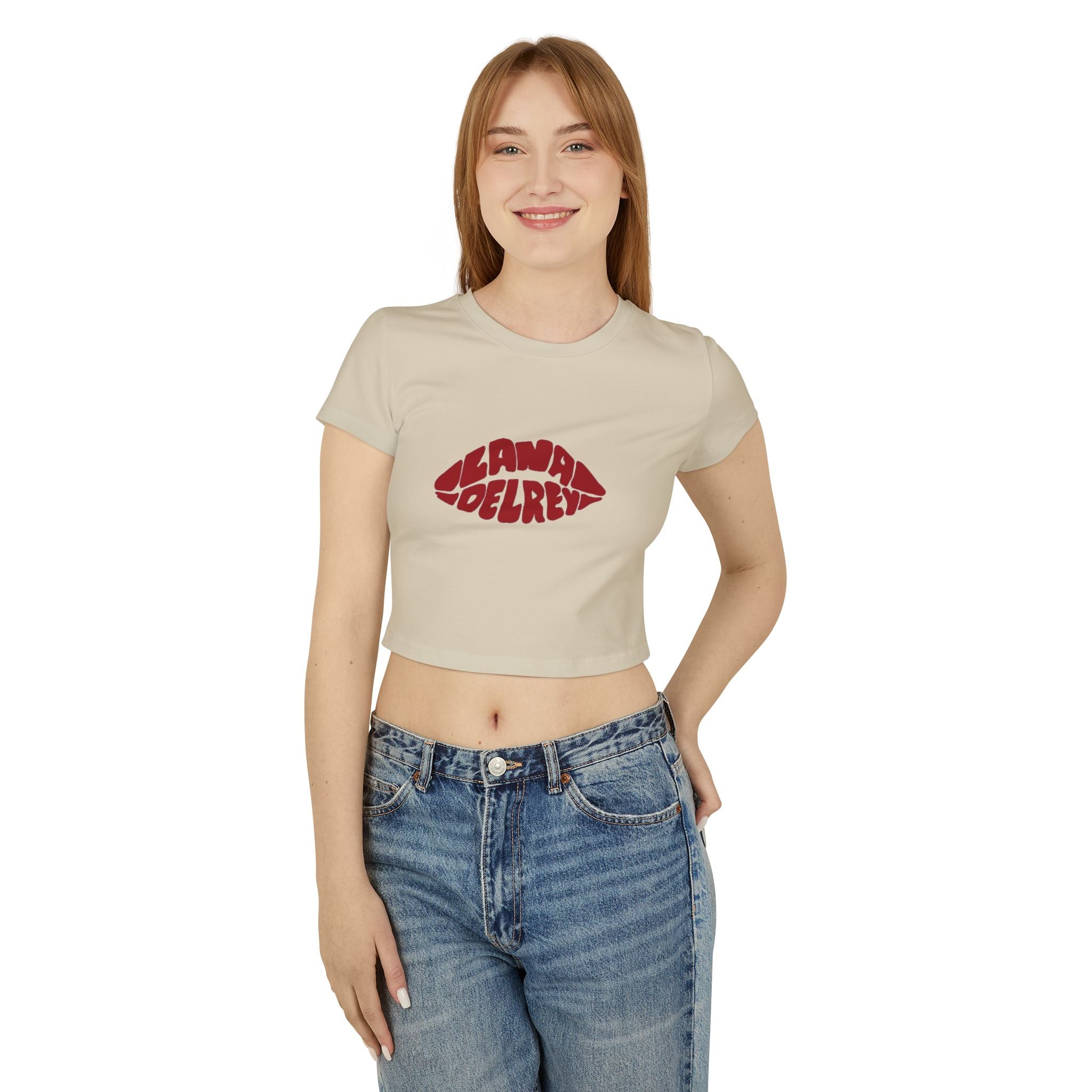 Retro Lana Del Rey Crop T-Shirt