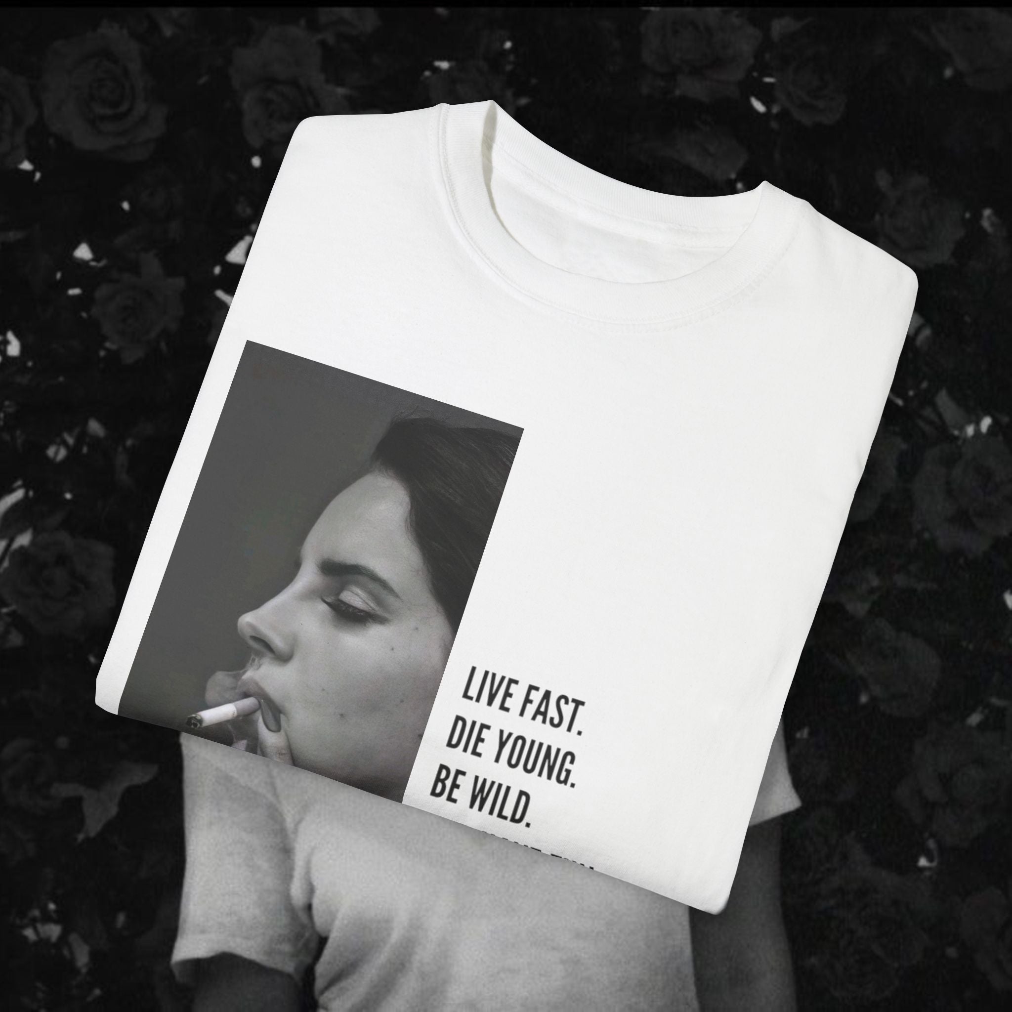 'Live Fast' Unisex T-Shirt -Vintage Style