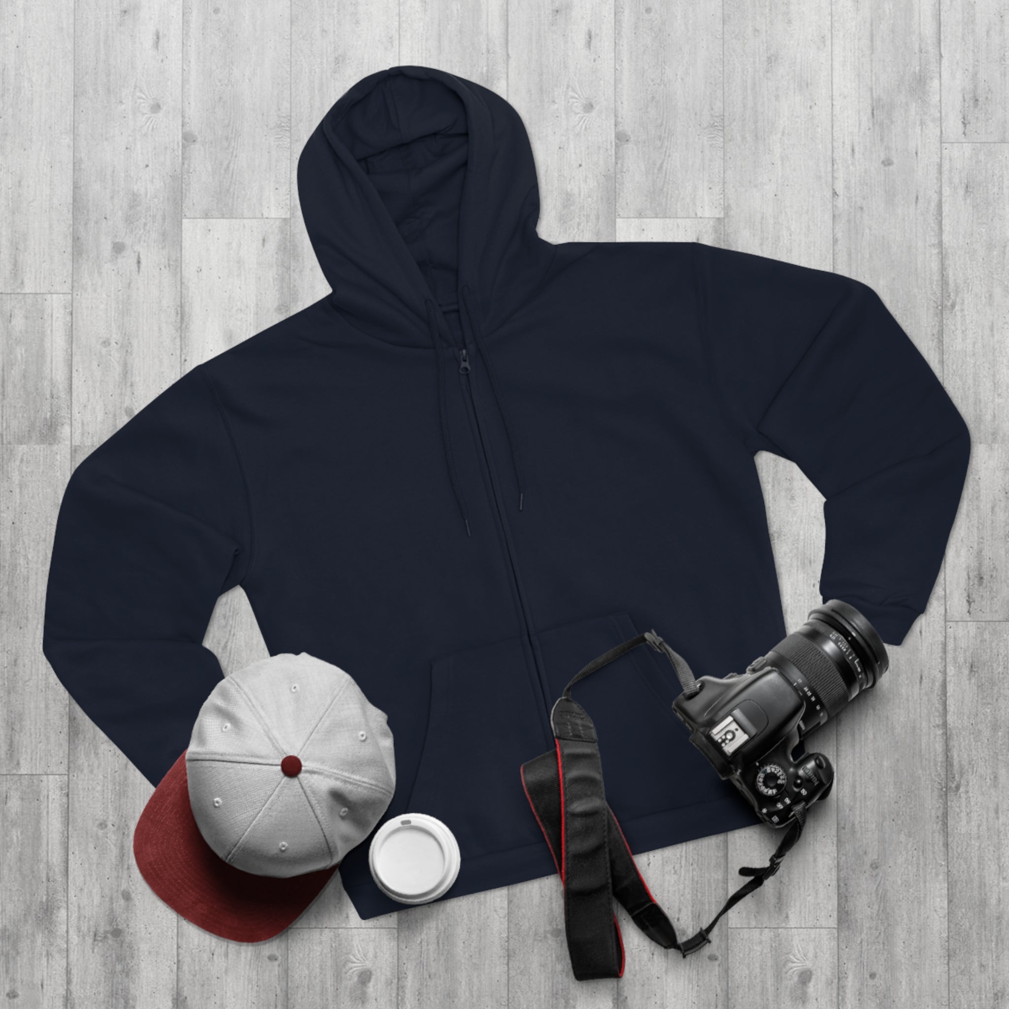 Unisex Hooded Zip Sweatshirt - ‘Lana Del Rey’ Design