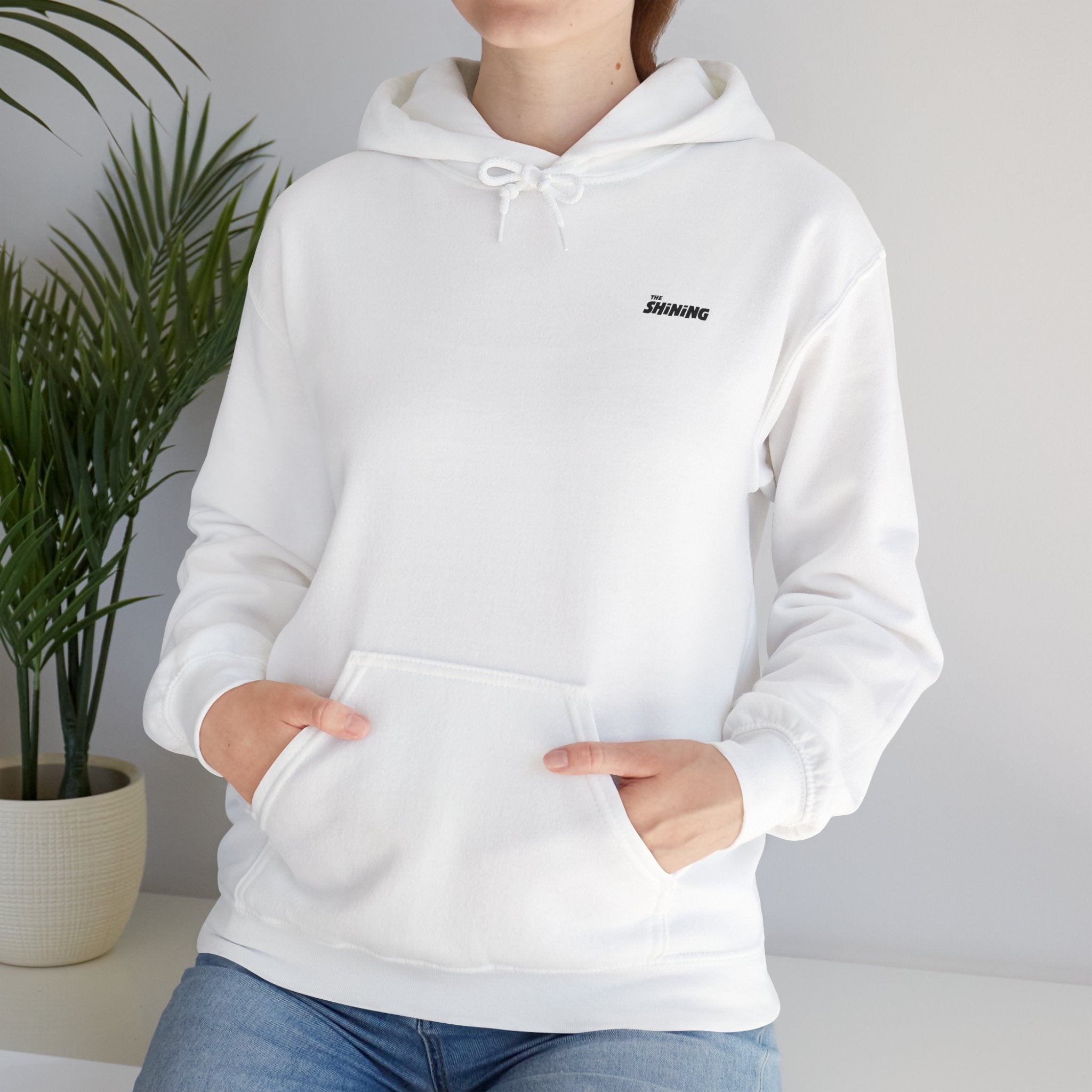Stylish Unisex Heavy Blend™ Hoodie with Artful Back Design