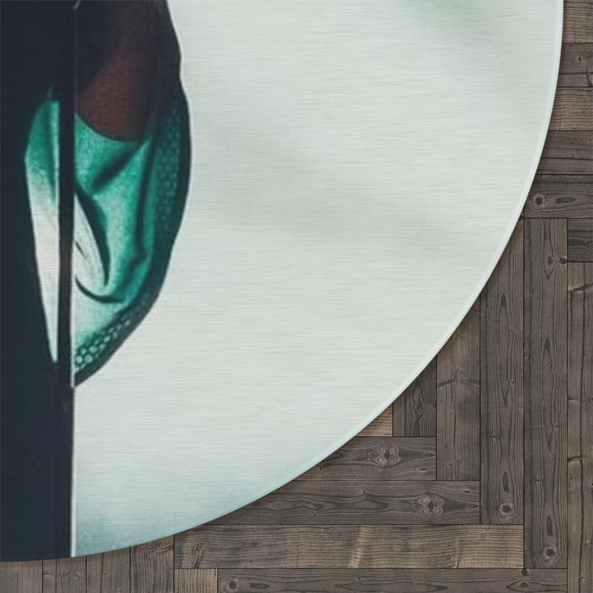 Lana Del Rey Patterned Elegant Round Carpet