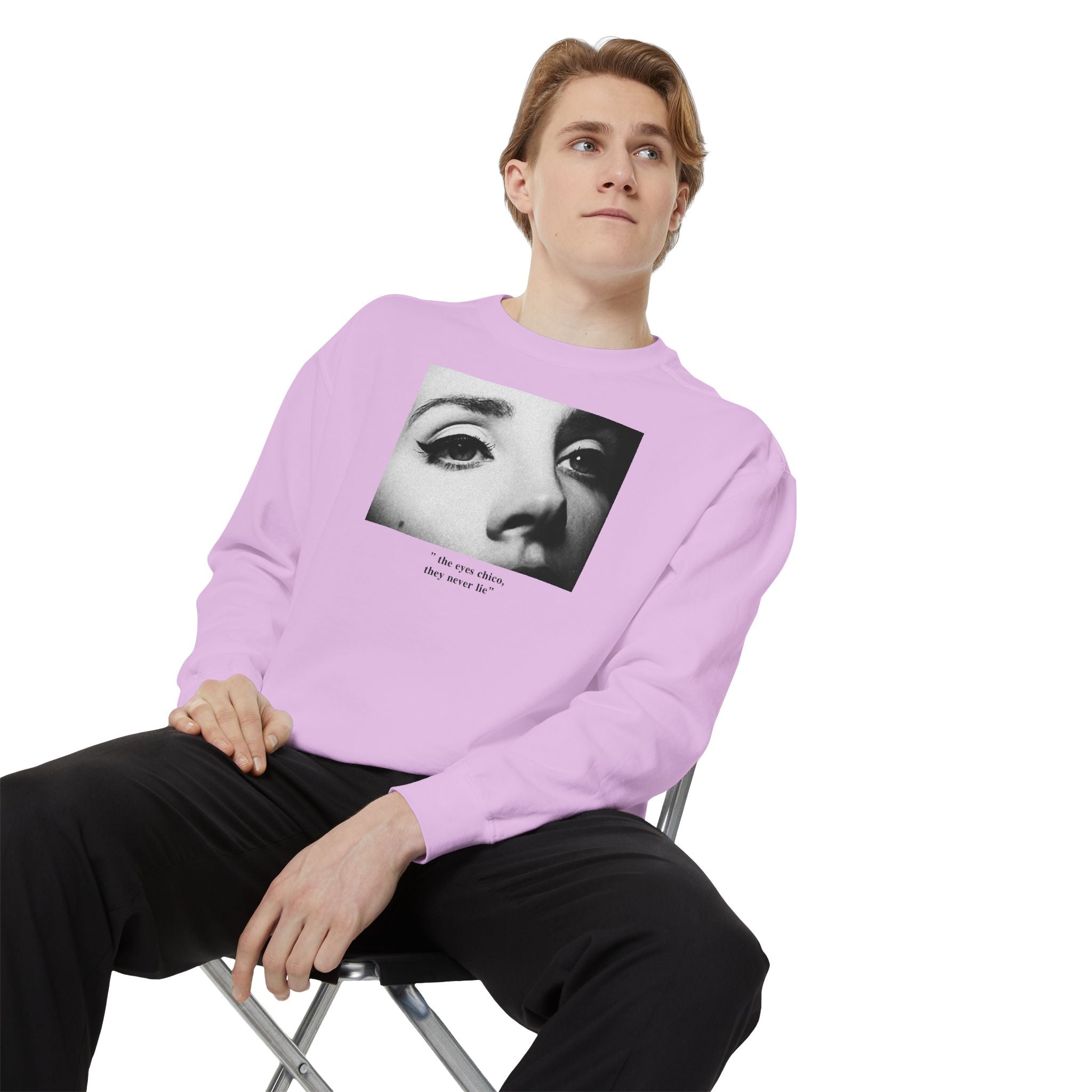 "the eyes chico'' - Lana Del Rey Sweatshirt Unisex