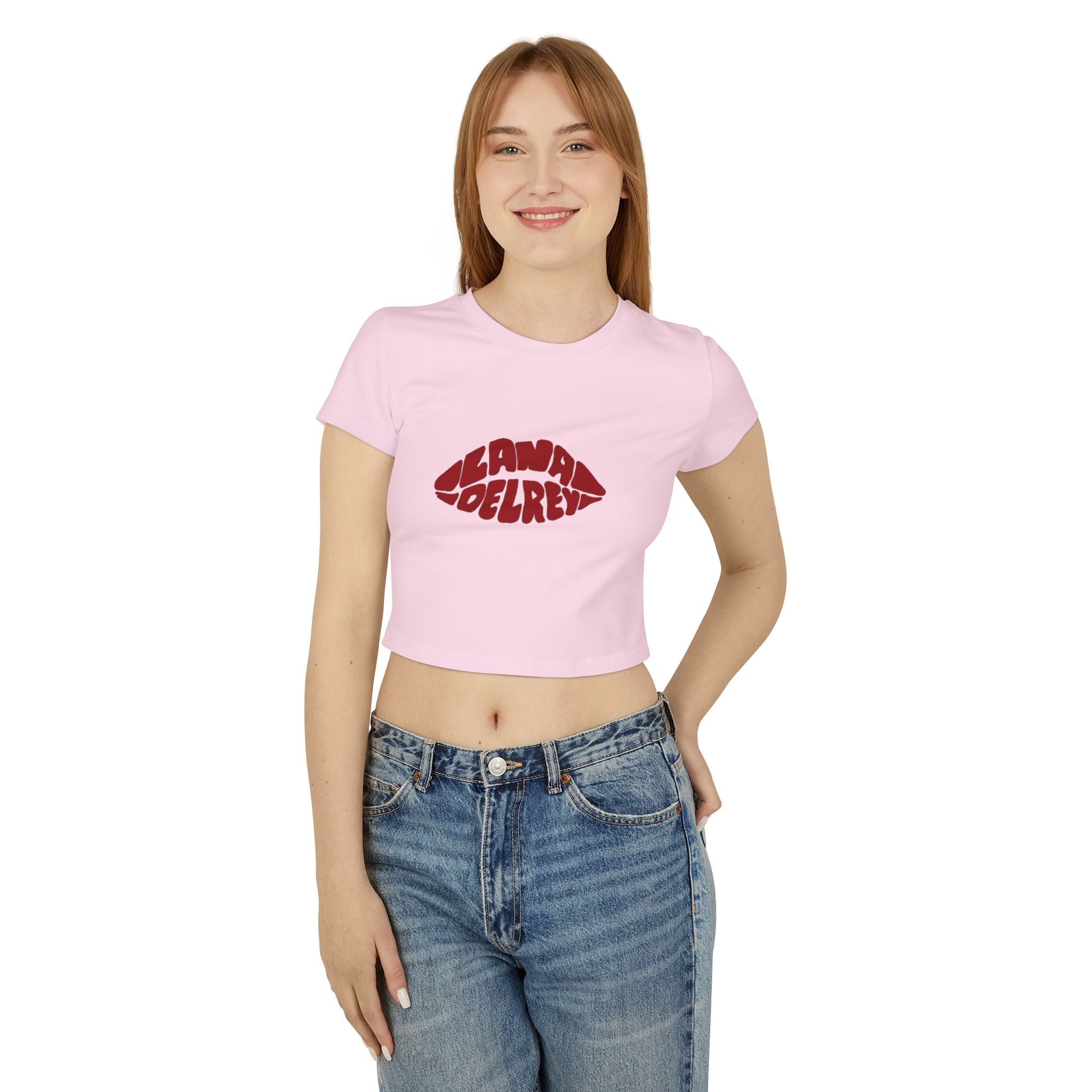 Retro Lana Del Rey Crop T-Shirt