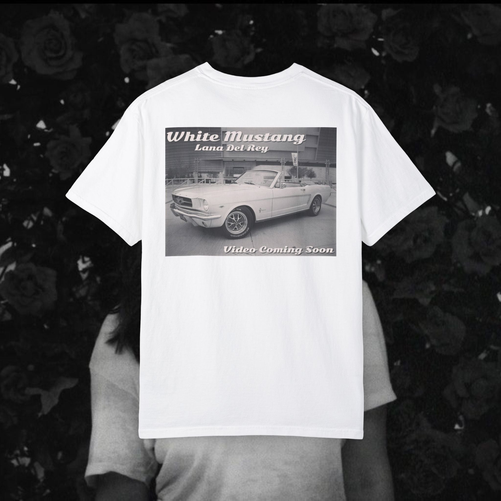 Unisex T-Shirt - Lana Del Rey 'White Mustang'