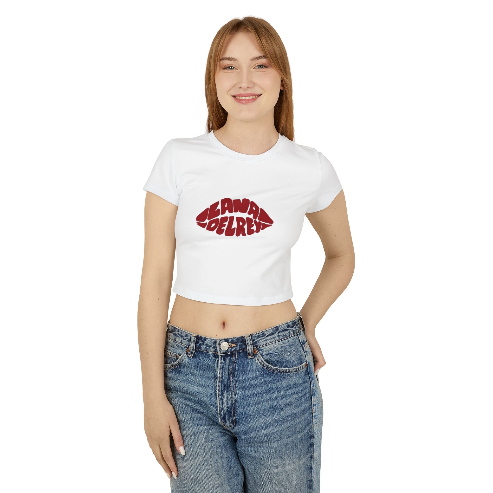 Retro Lana Del Rey Crop T-Shirt