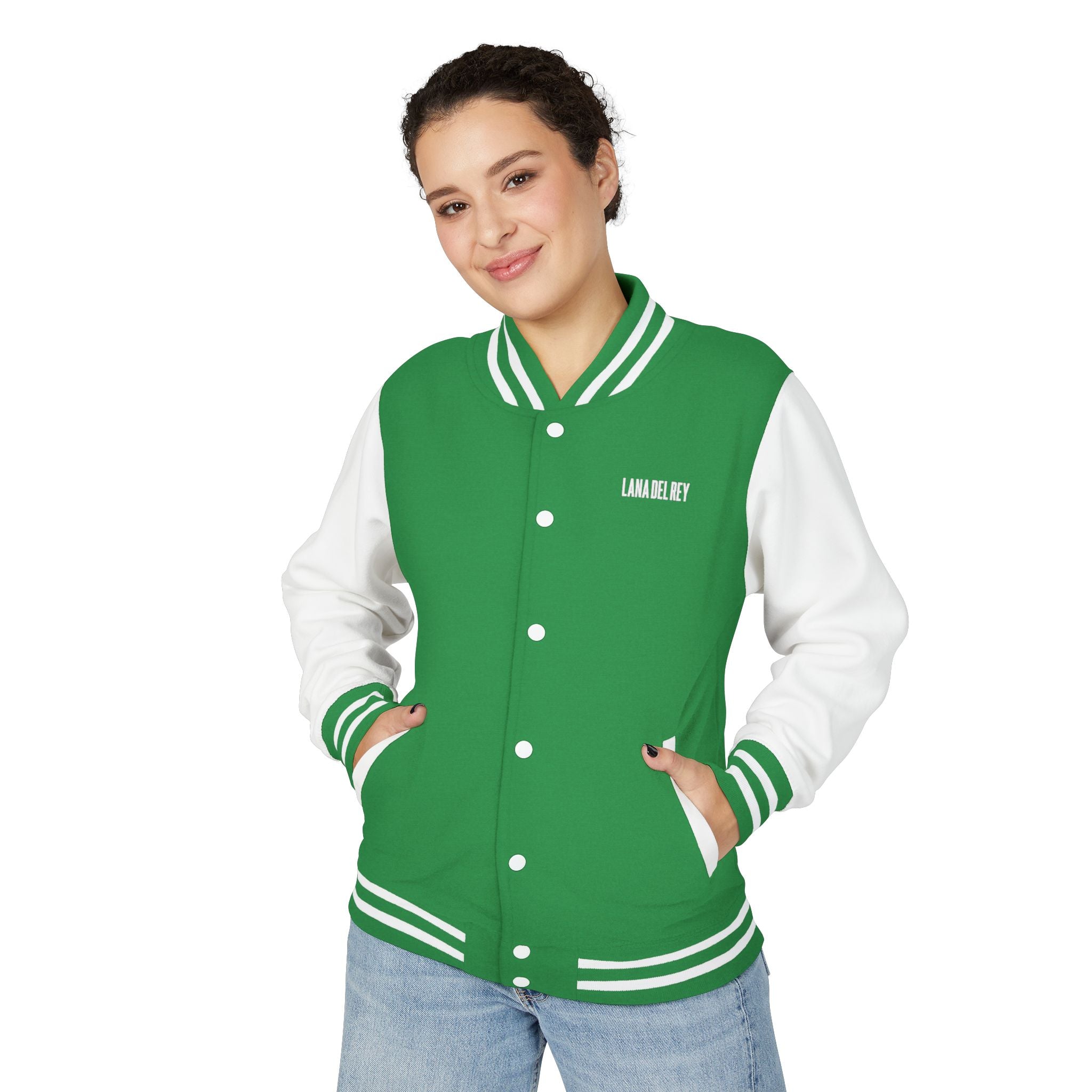 Unisex Heavyweight Letterman Jacket - Lana Del Rey Inspired