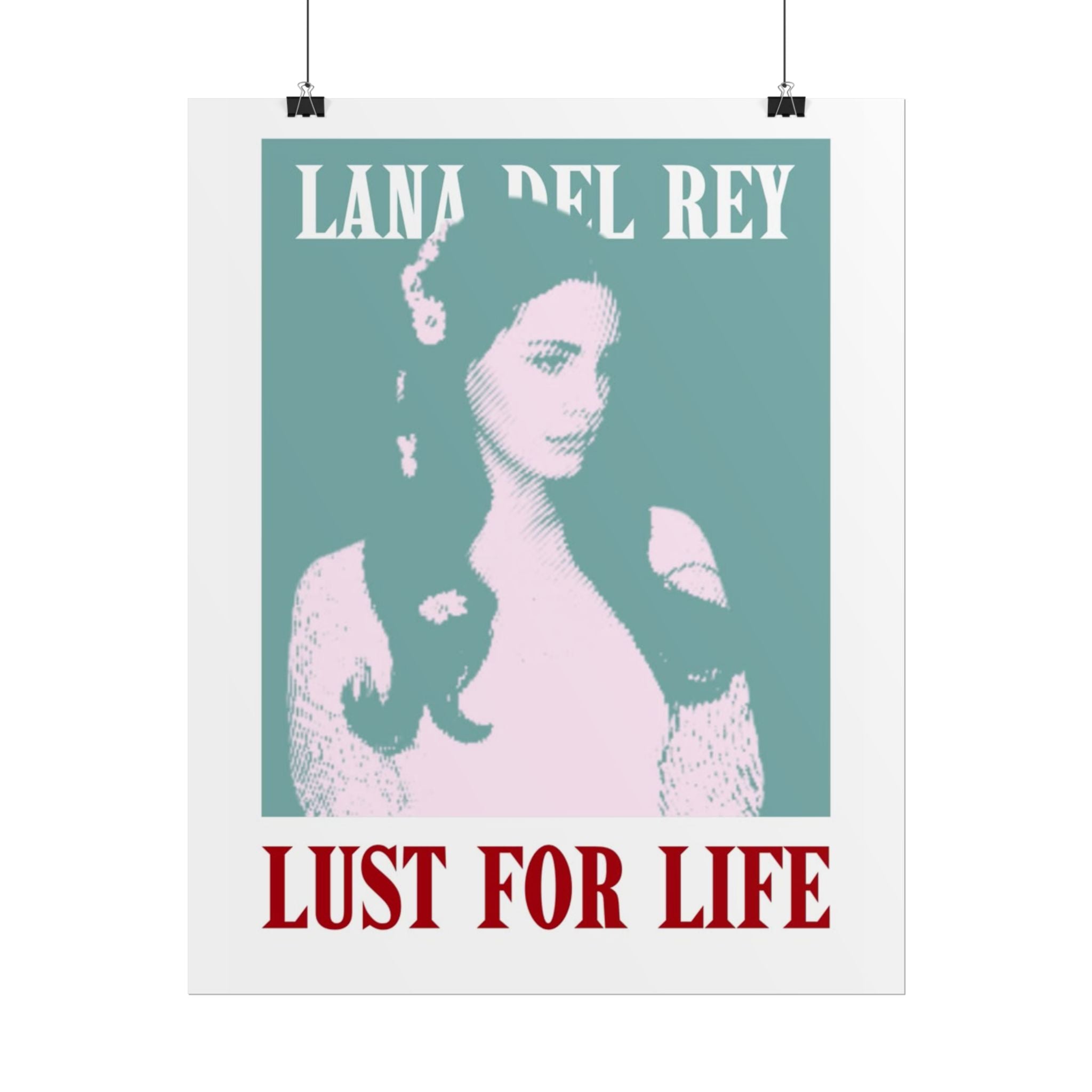 Lana Del Rey Lust for Life Rolled Poster