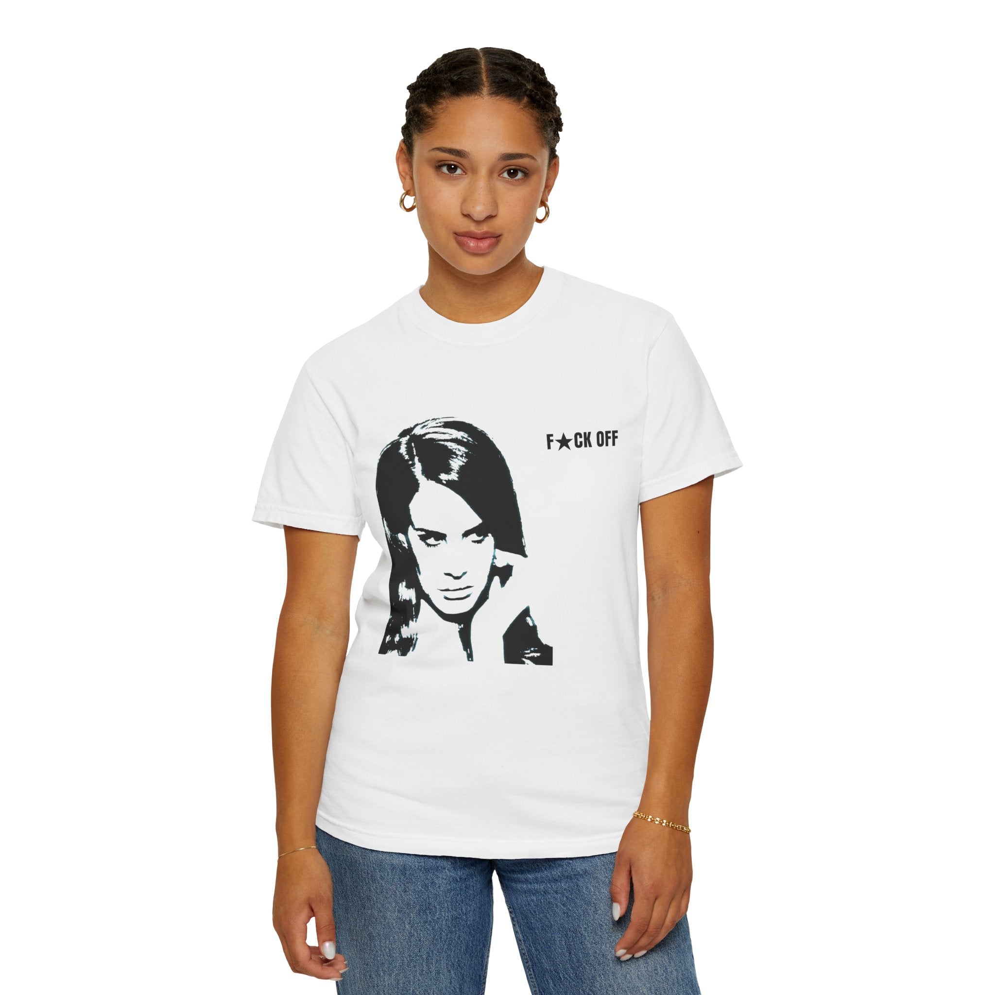 Lana Del Rey Unisex T-Shirt - F*CK OFF Design