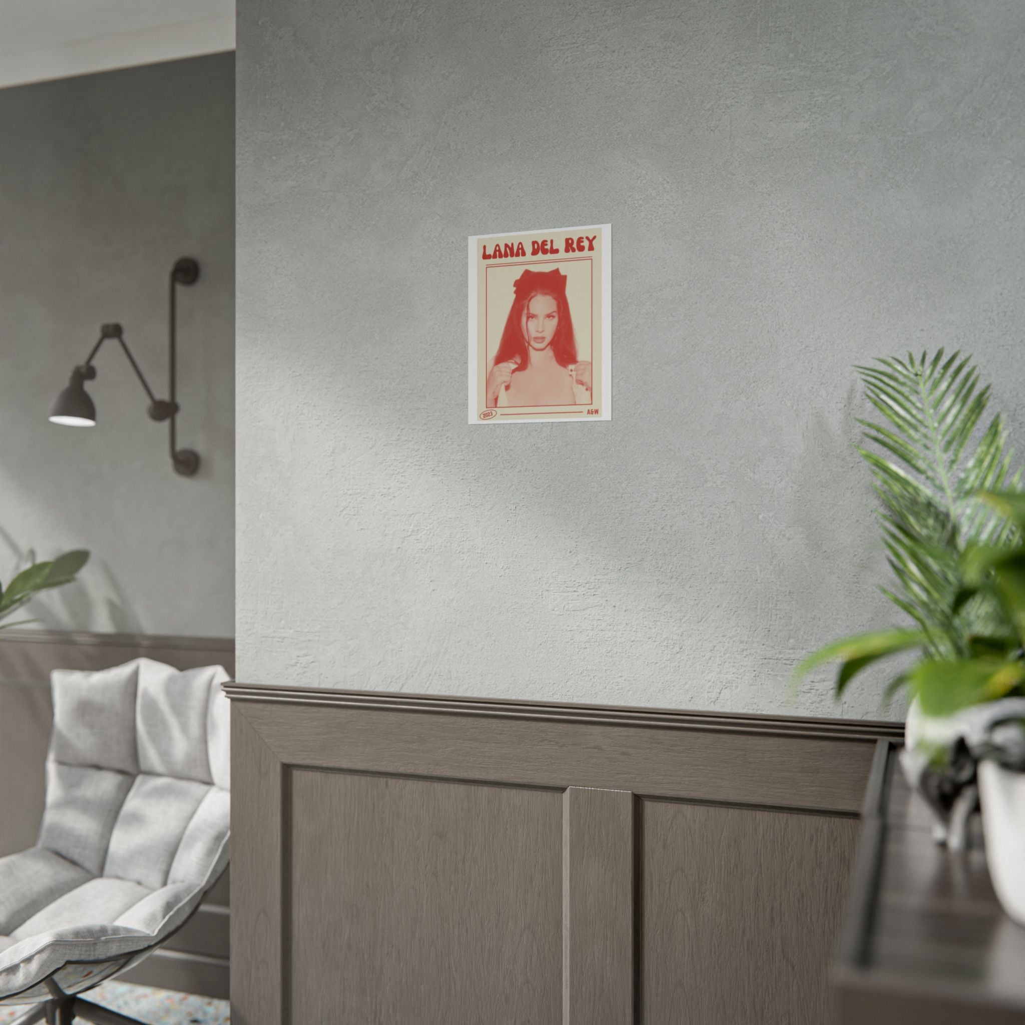 Lana Del Rey Vintage-Style Rolled Poster