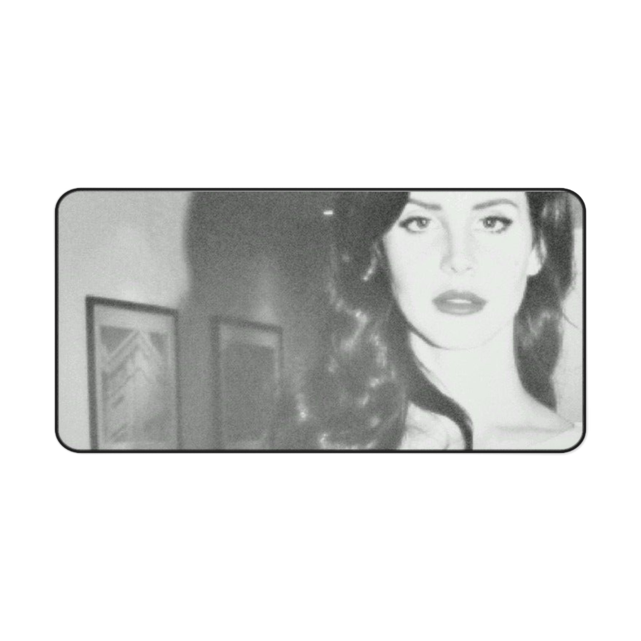 Lana Del Rey Desk Mat with Vintage Aesthetic