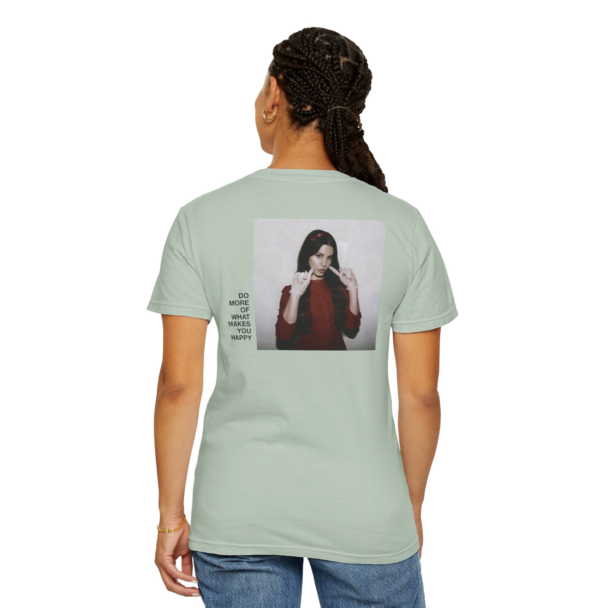 Unisex Garment-Dyed T-Shirt with Inspirational Design