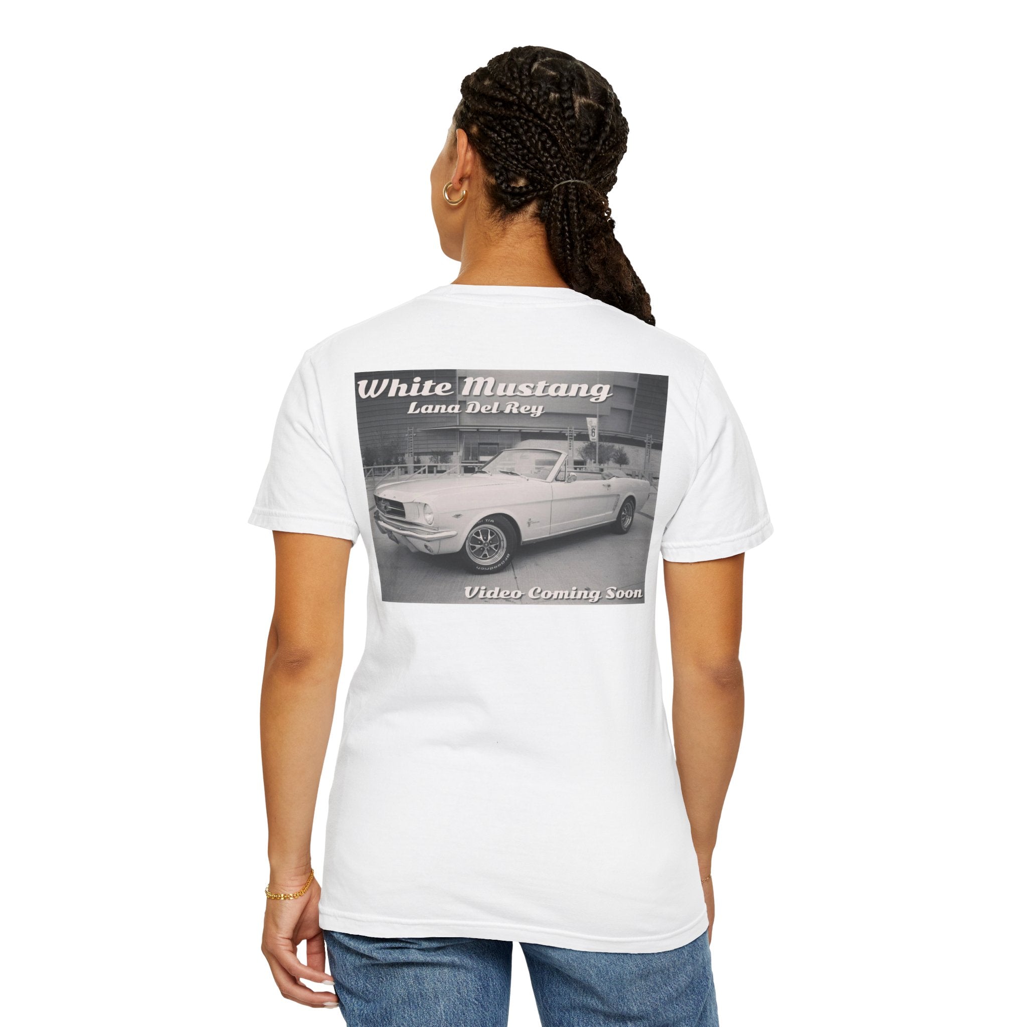 Unisex T-Shirt - Lana Del Rey 'White Mustang'