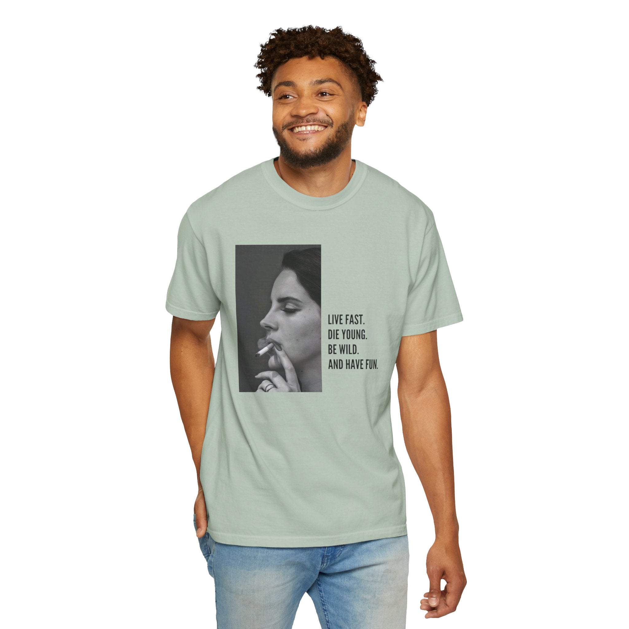 'Live Fast' Unisex T-Shirt -Vintage Style