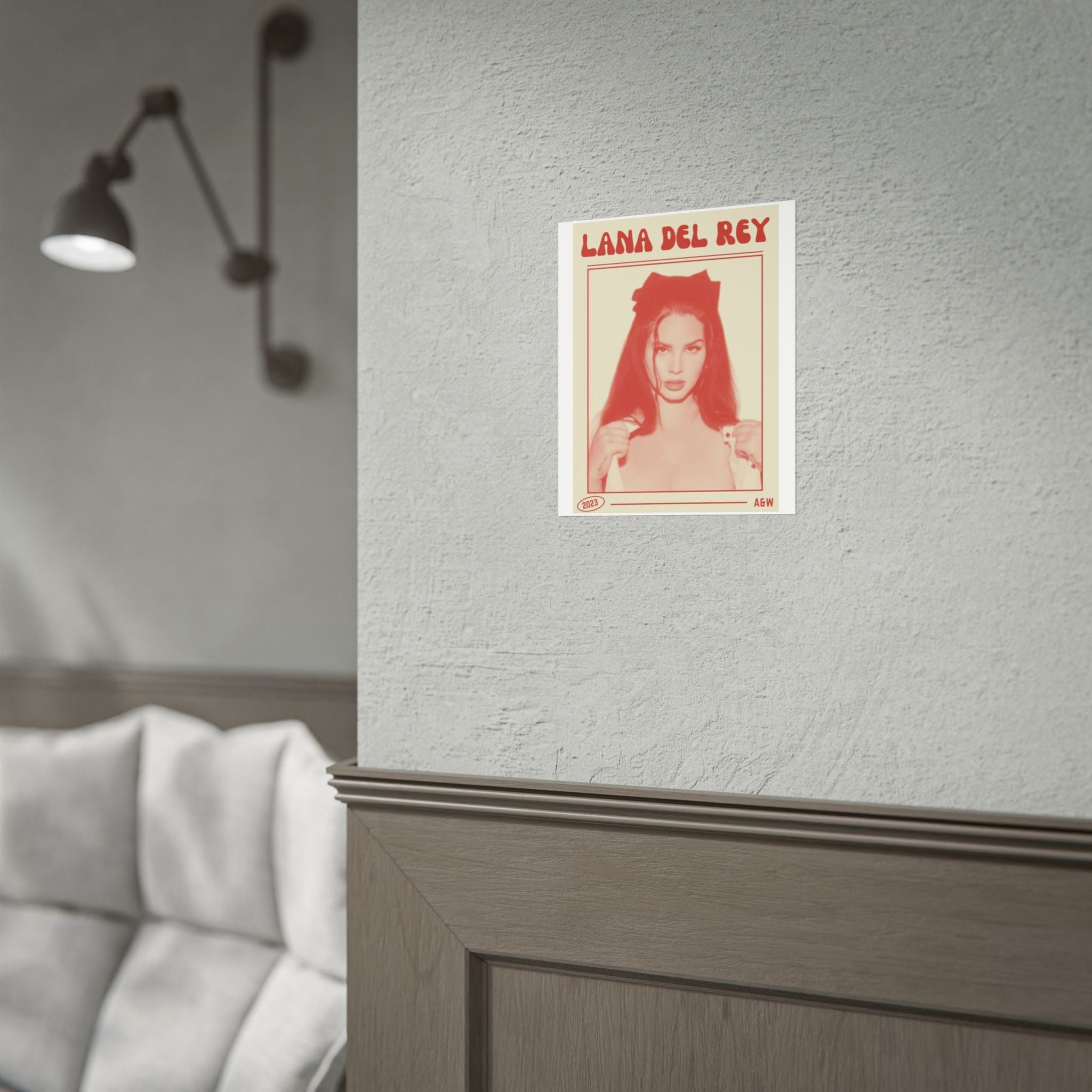 Lana Del Rey Vintage-Style Rolled Poster
