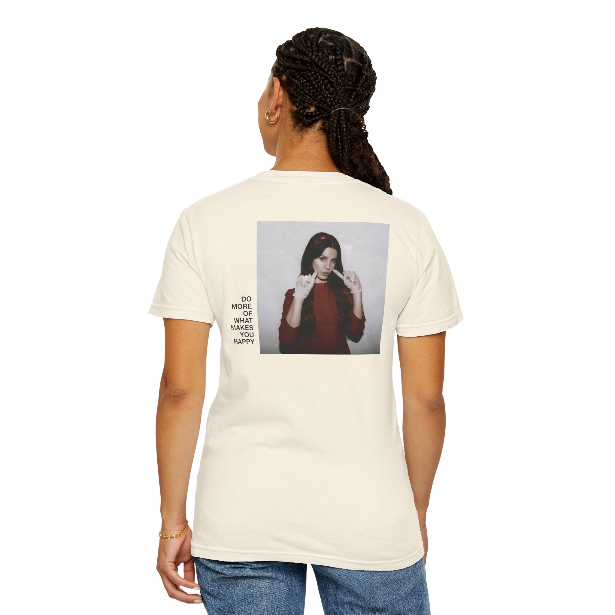 Unisex Garment-Dyed T-Shirt with Inspirational Design