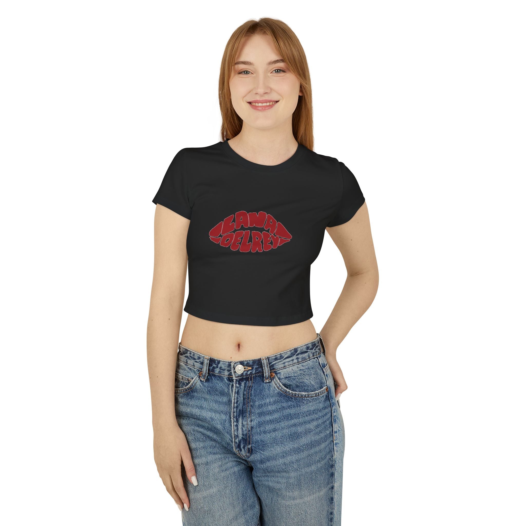 Retro Lana Del Rey Crop T-Shirt