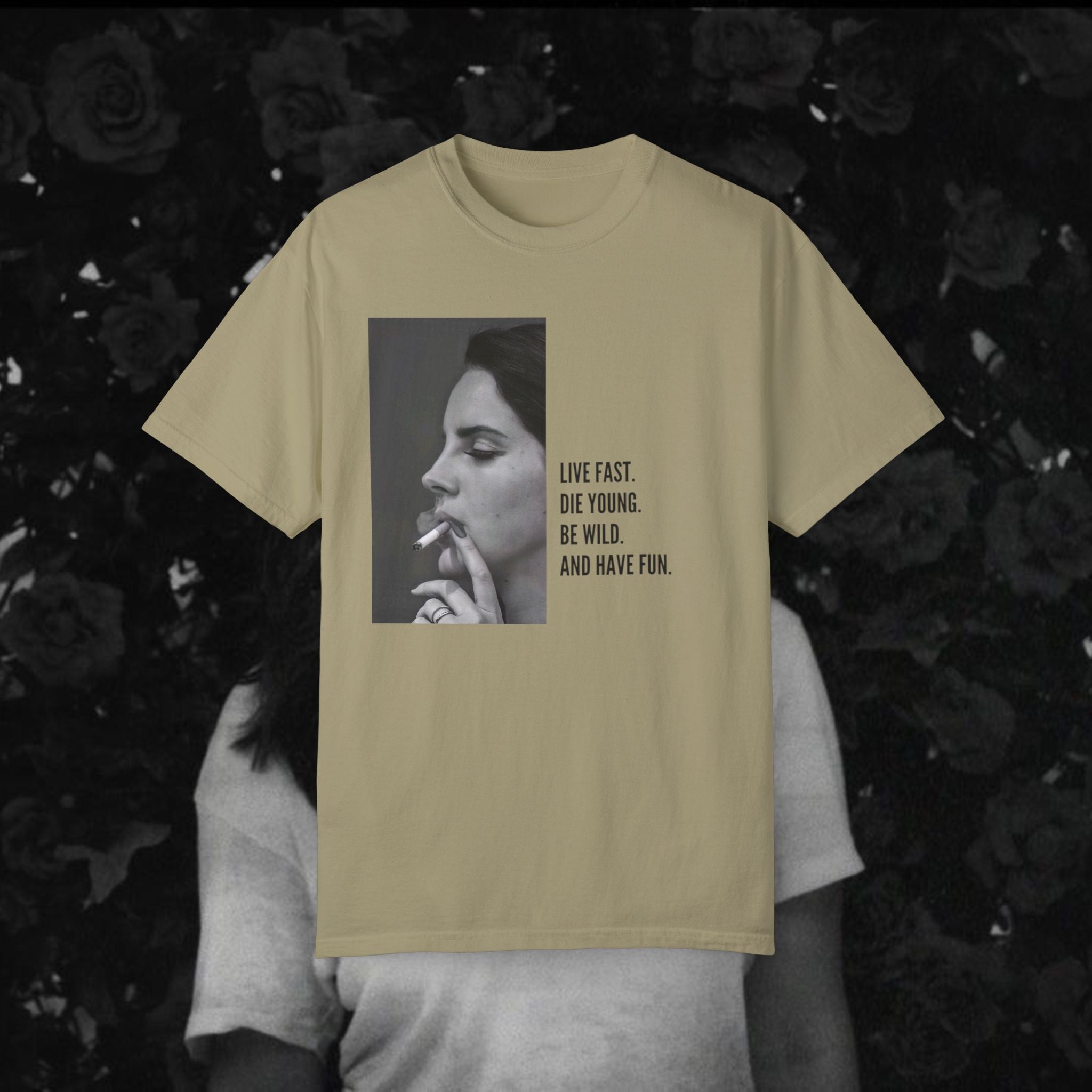 'Live Fast' Unisex T-Shirt -Vintage Style