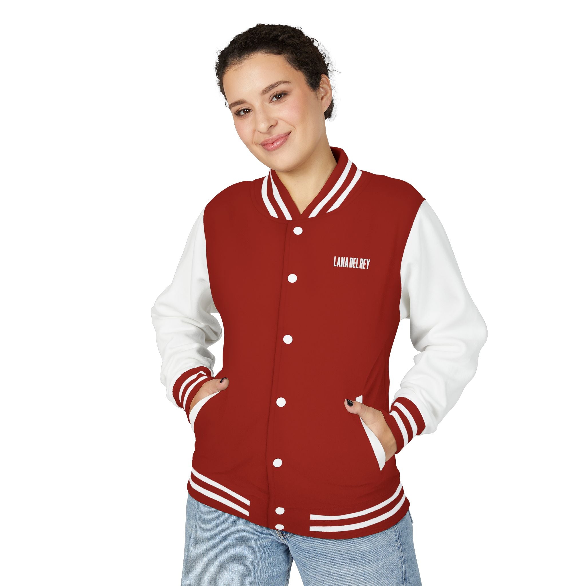 Unisex Heavyweight Letterman Jacket - Lana Del Rey Inspired