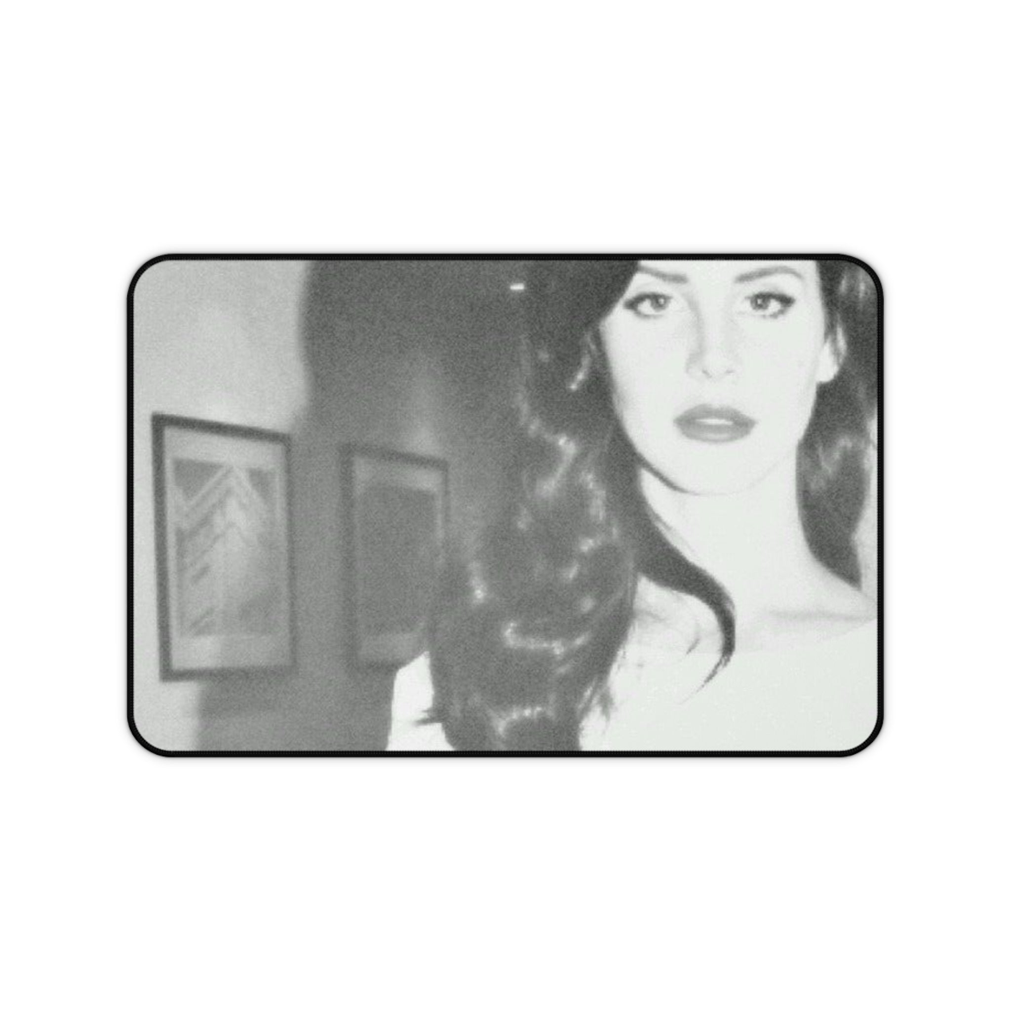Lana Del Rey Desk Mat with Vintage Aesthetic