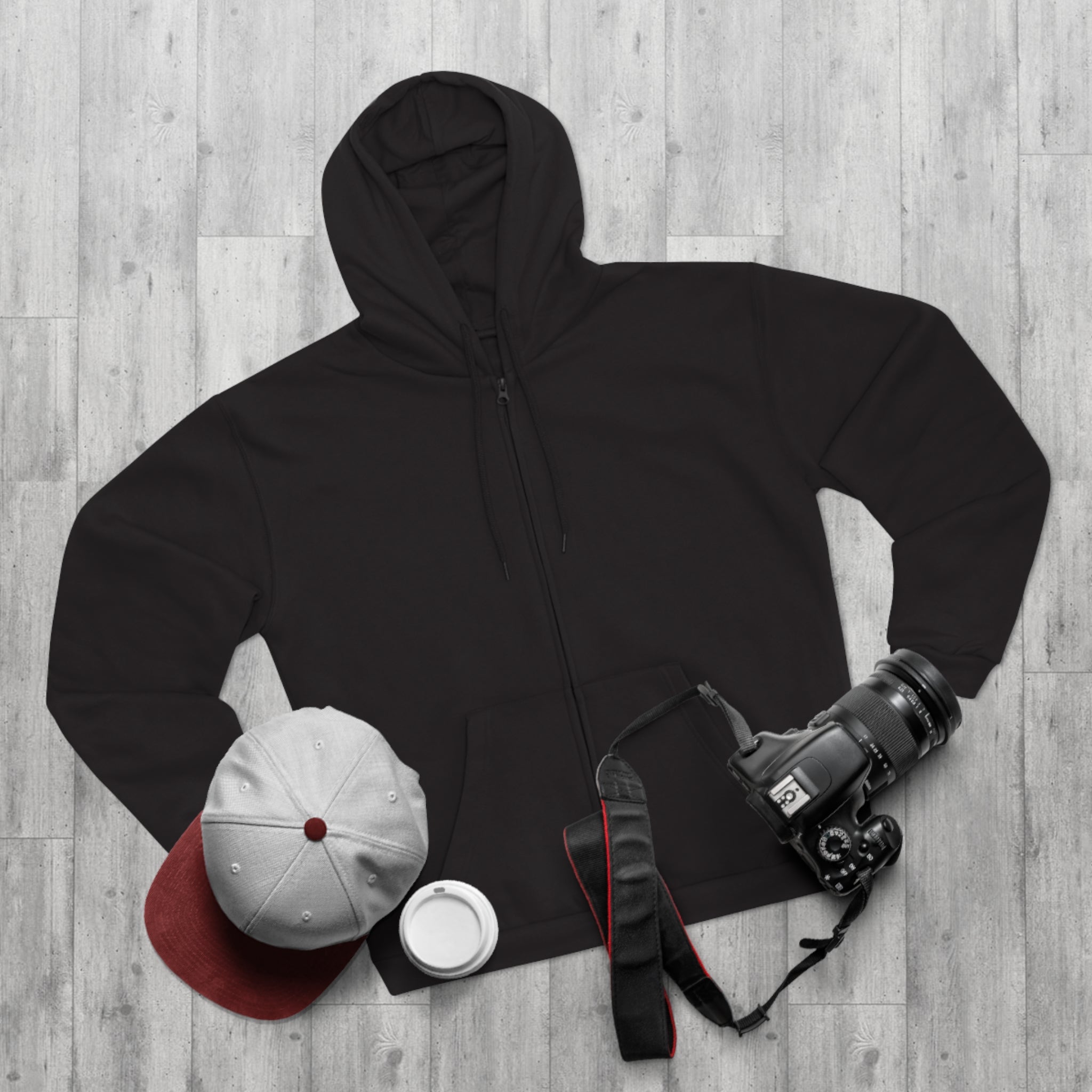 Unisex Hooded Zip Sweatshirt - ‘Lana Del Rey’ Design