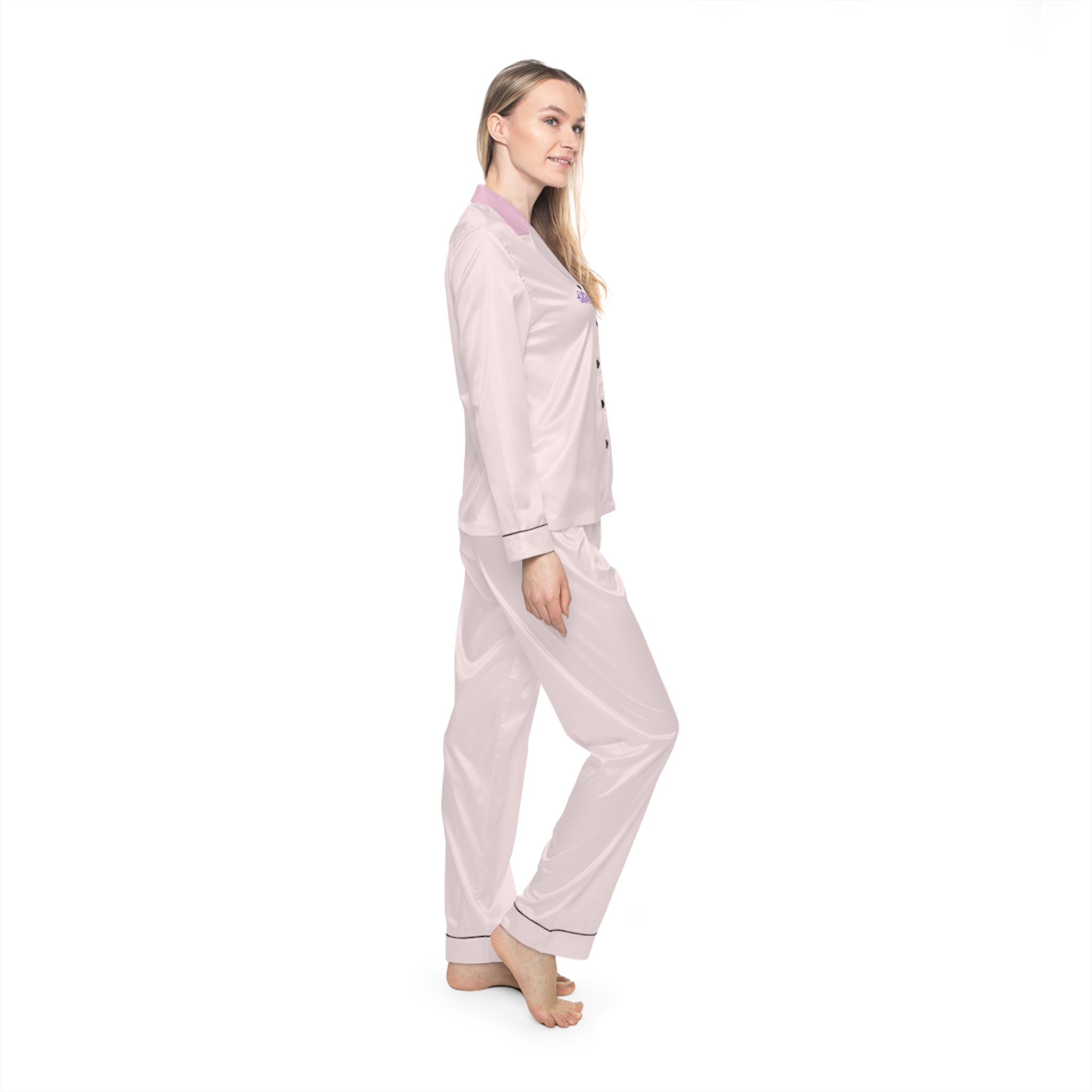 Luxurious Women's Satin Pajamas Lana Del Rey Design