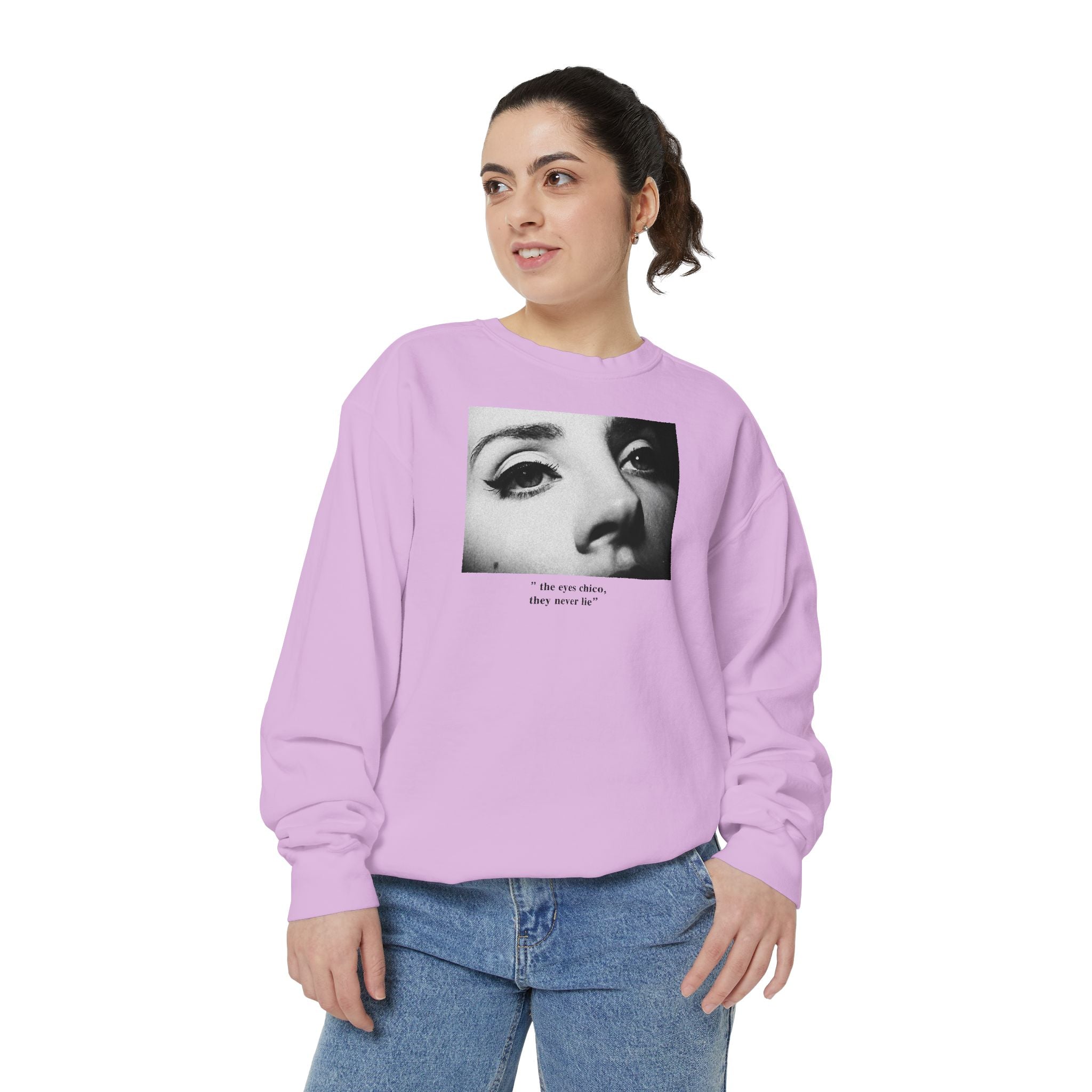 "the eyes chico'' - Lana Del Rey Sweatshirt Unisex