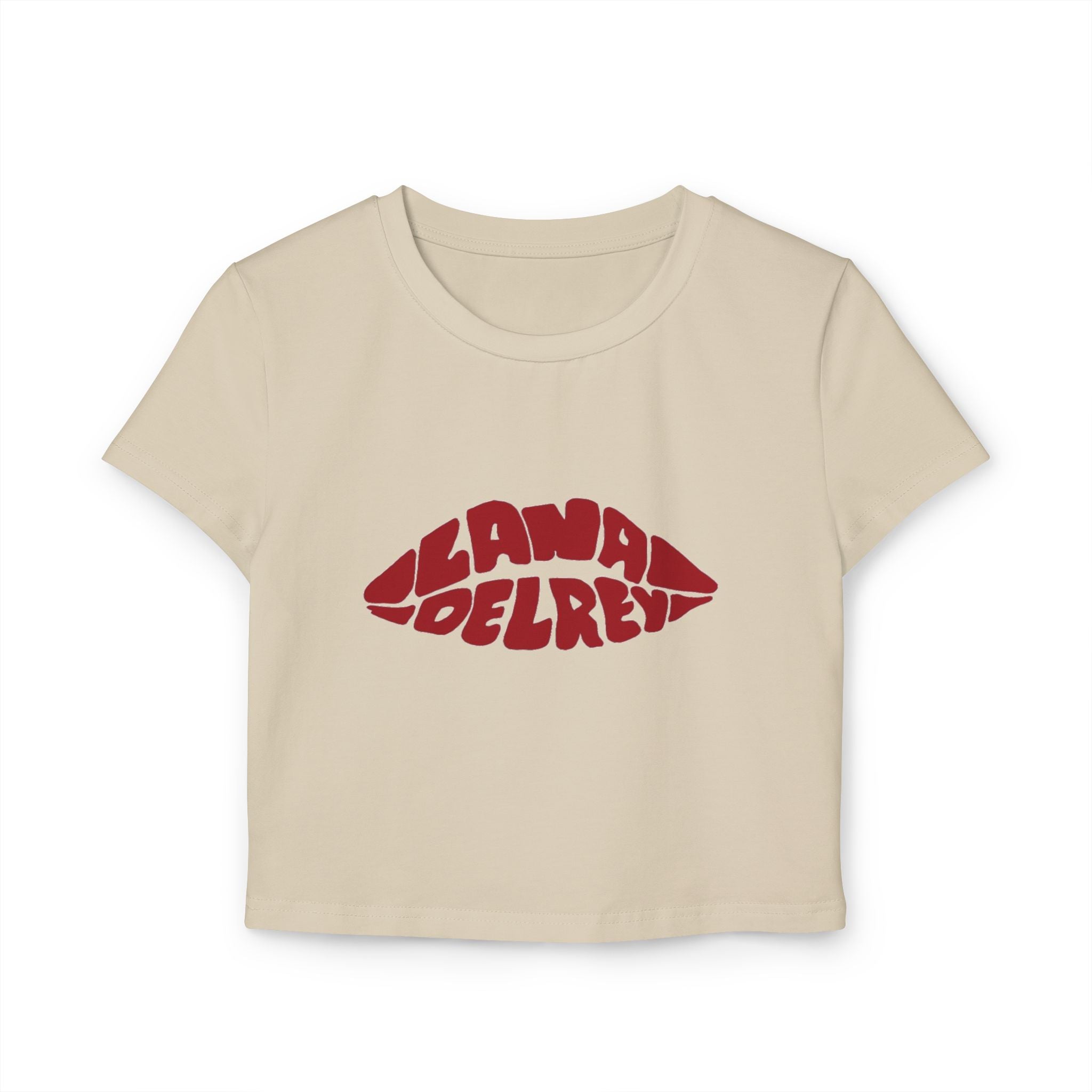 Retro Lana Del Rey Crop T-Shirt